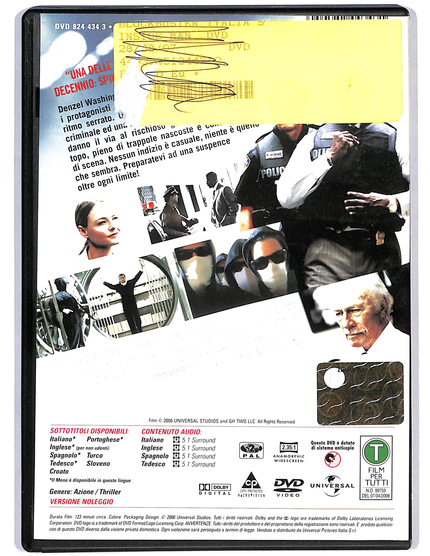 EBOND Inside men NOLEGGIO DVD D654162