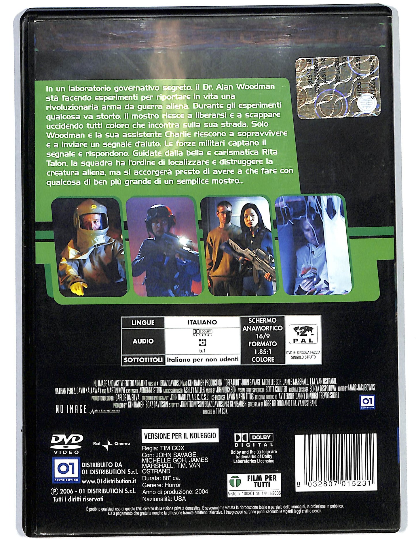 EBOND Creature NOLEGGIO DVD D654342