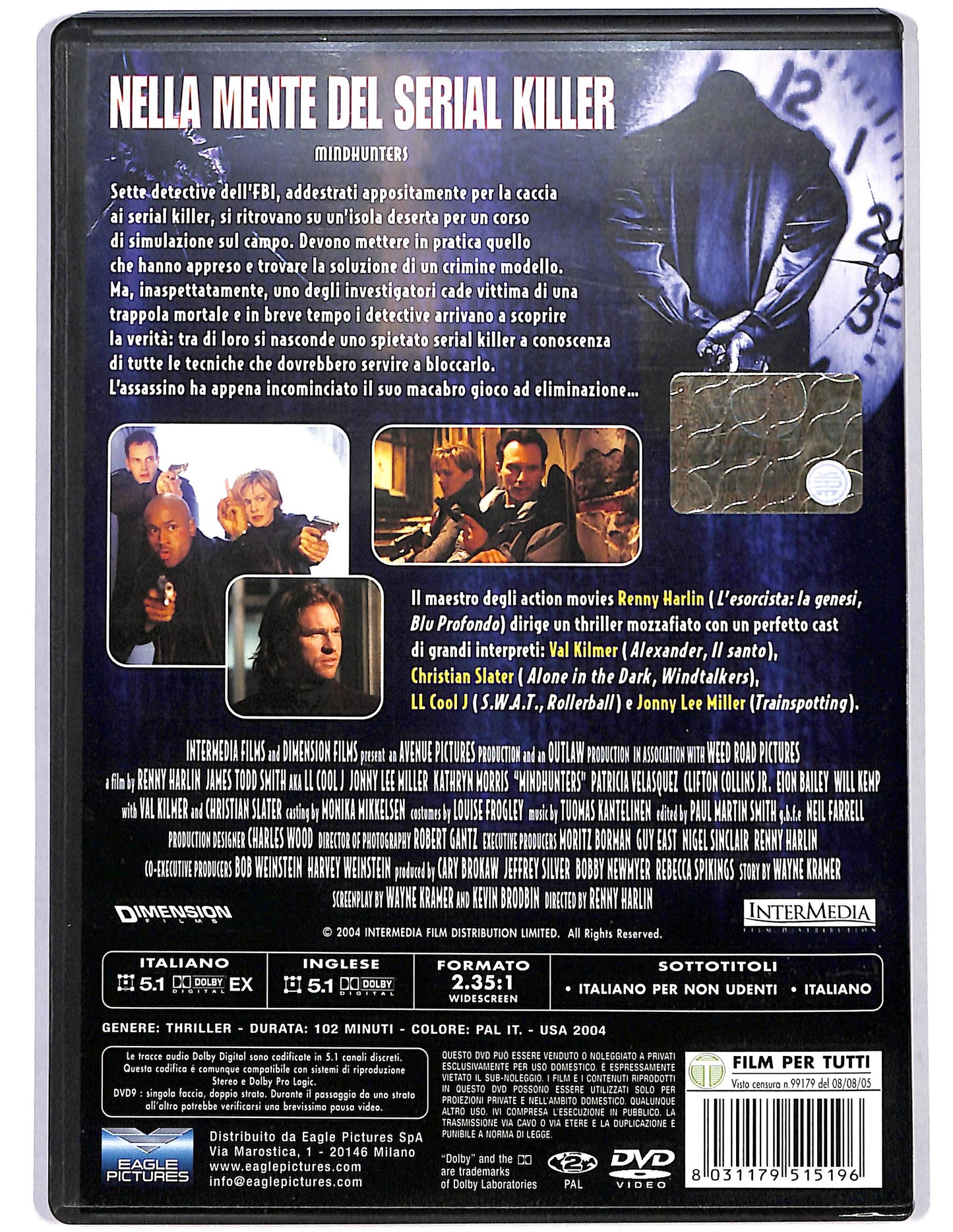 EBOND Nella mente del serial killer DVD D654509
