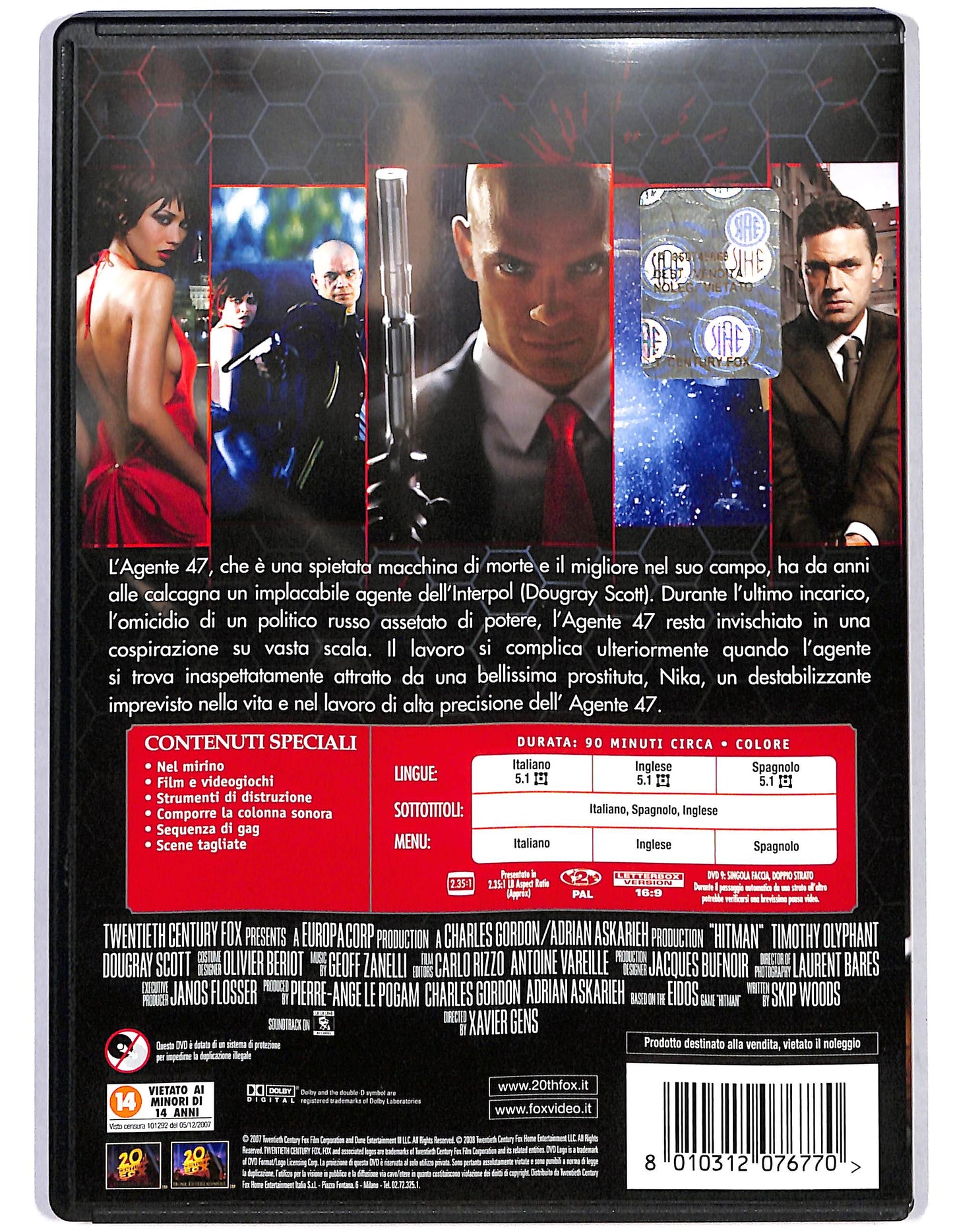 EBOND Hitman L'assassino DVD D654519