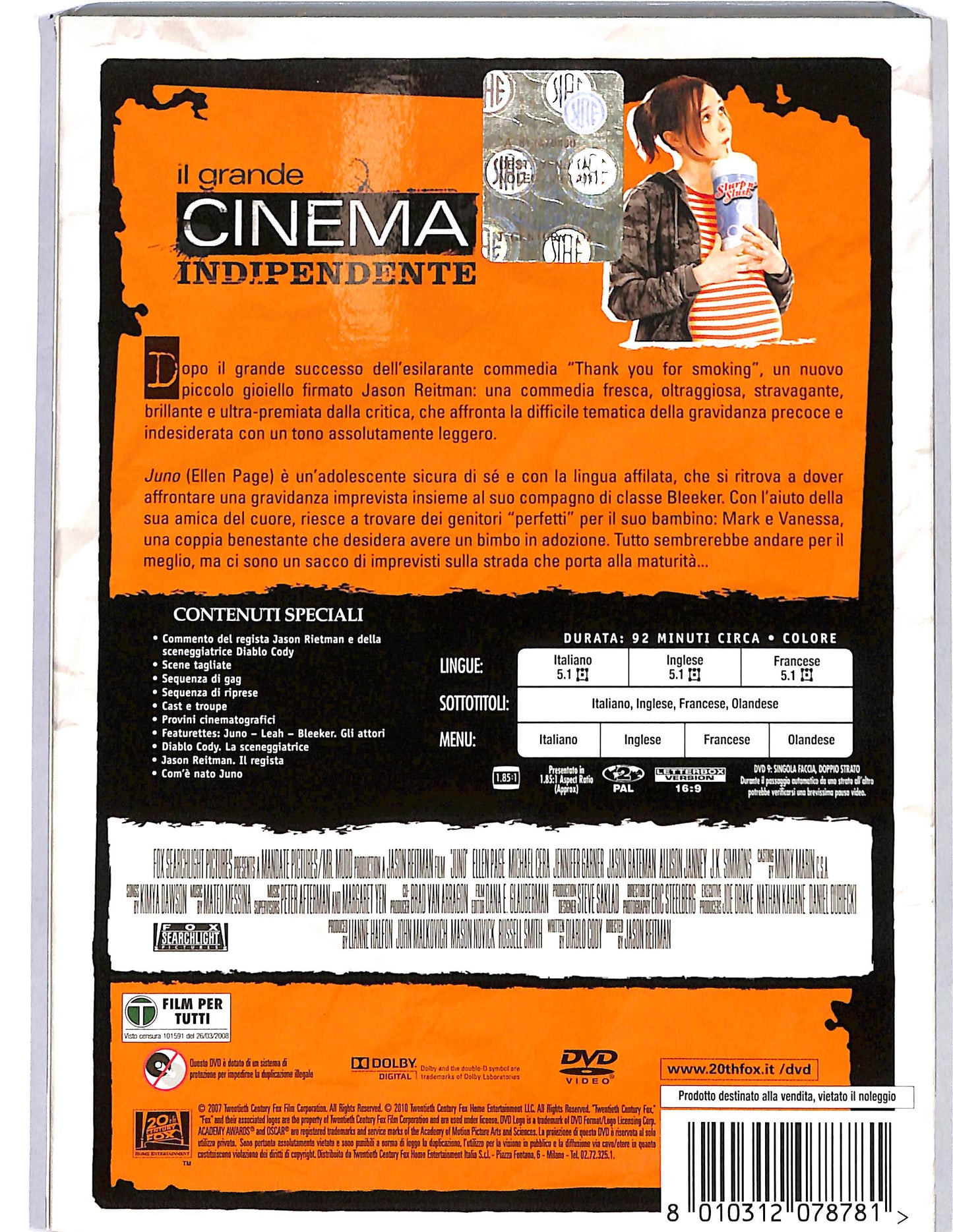 EBOND Juno slipcase DVD D654522