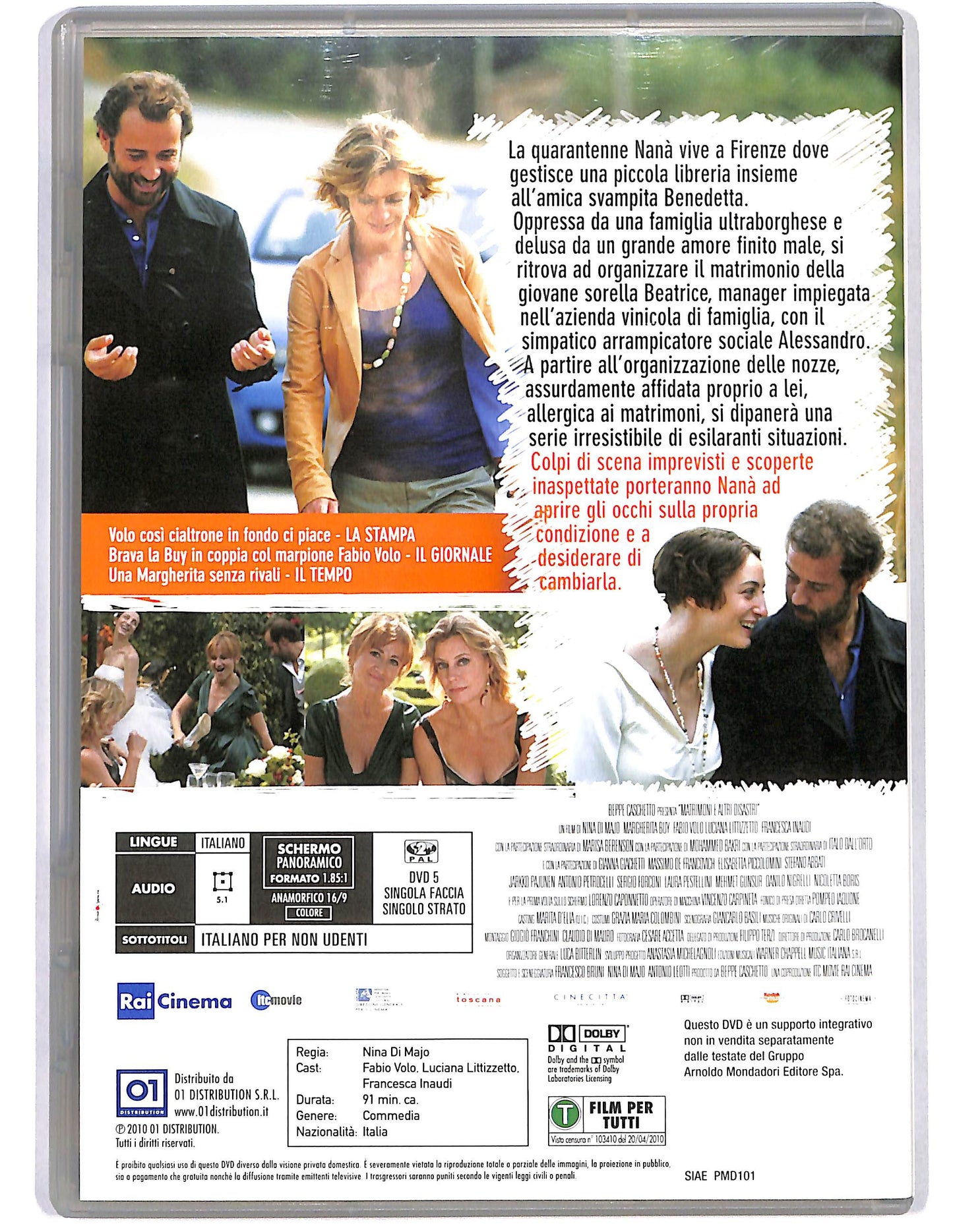 EBOND Matrimoni e altri disastri EDITORIALE DVD D654550