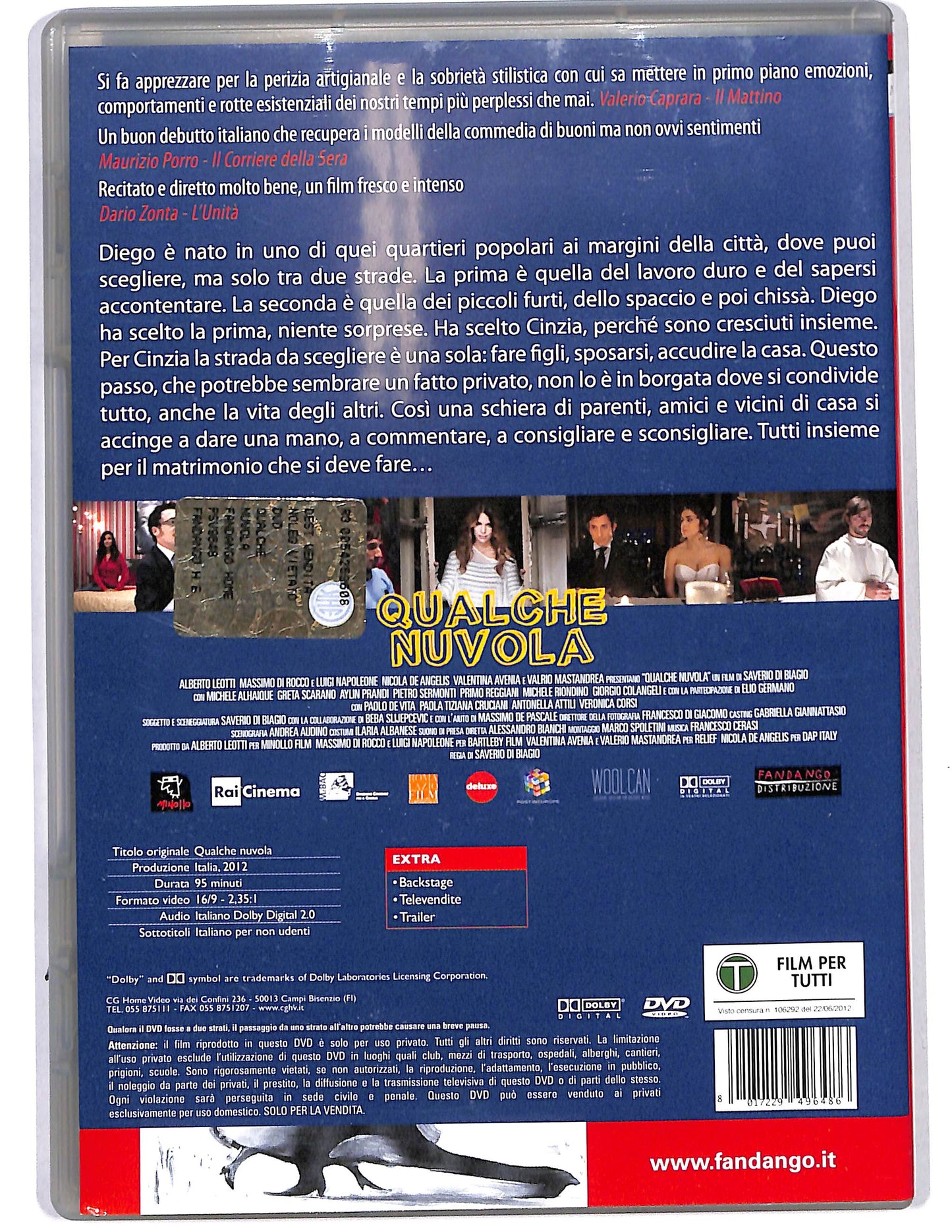 EBOND Qualche nuvola DVD D654558