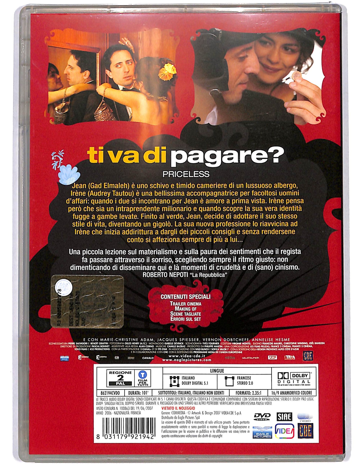 EBOND Ti va di pagare? Priceless DVD D654606