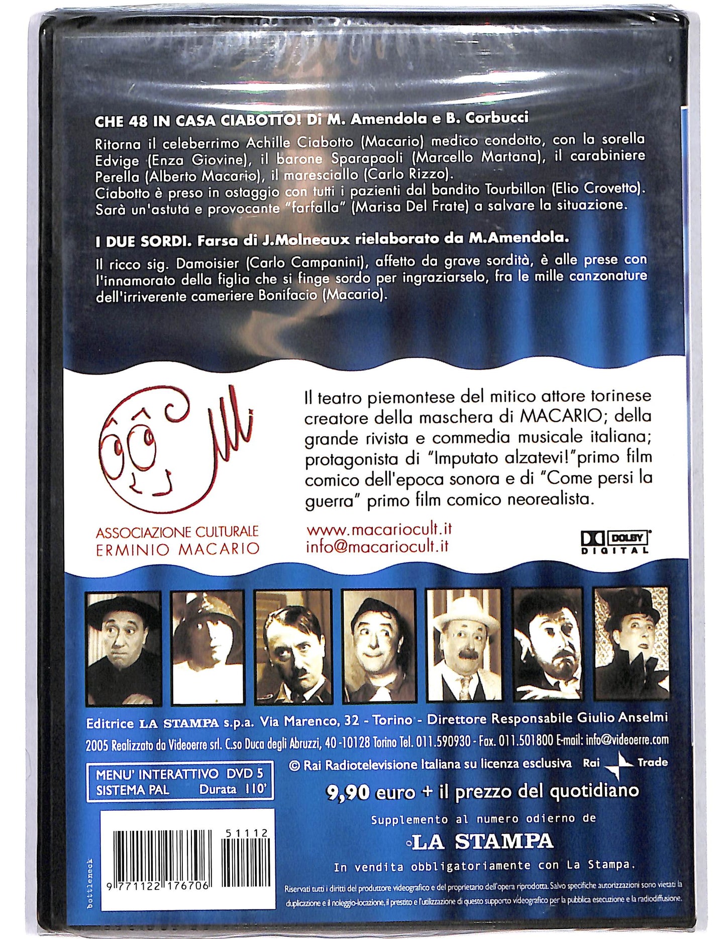EBOND Che 48 in casa Ciabotto I due sordi vol.3 EDITORIALE DVD D654646