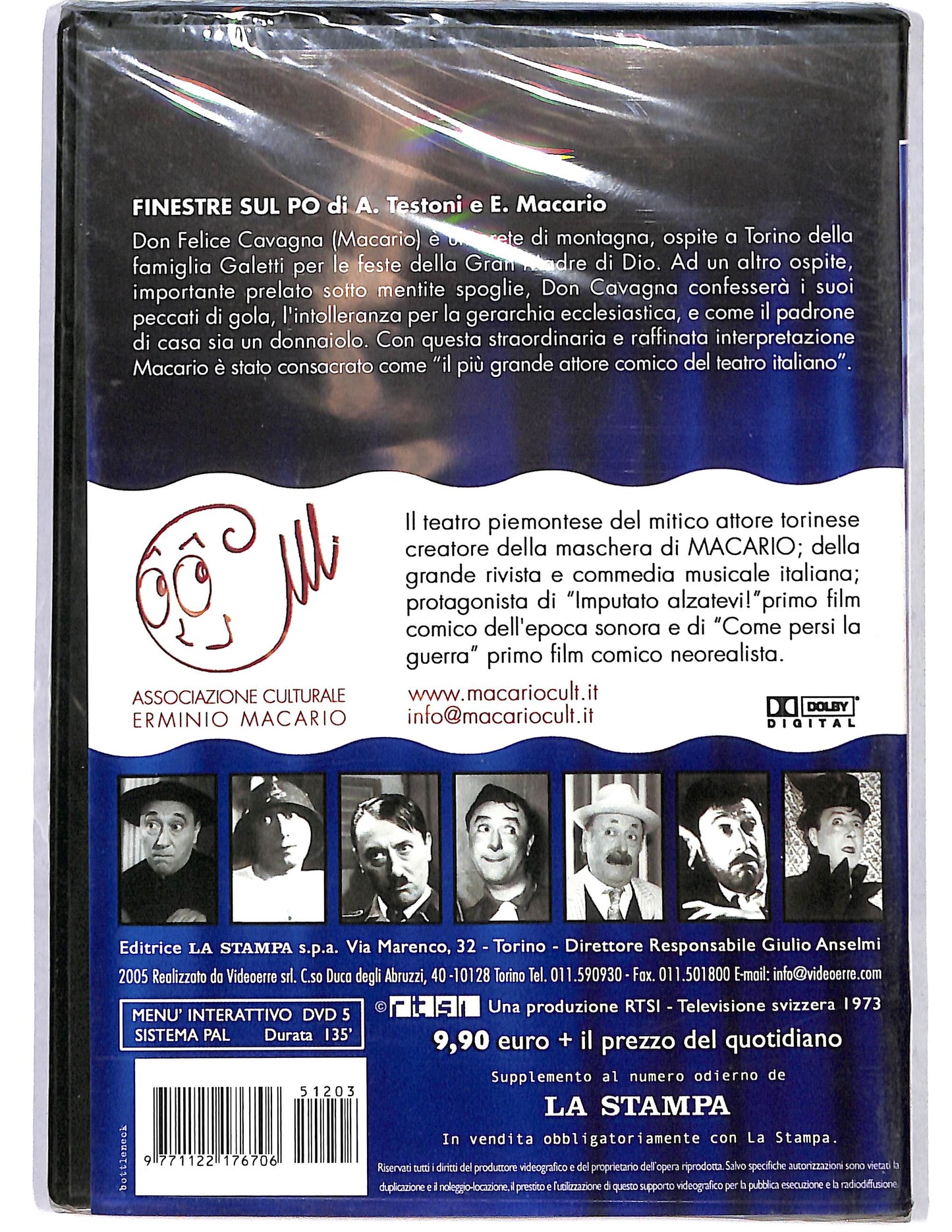 EBOND finestre sul Po vol.6 EDITORIALE DVD D654718