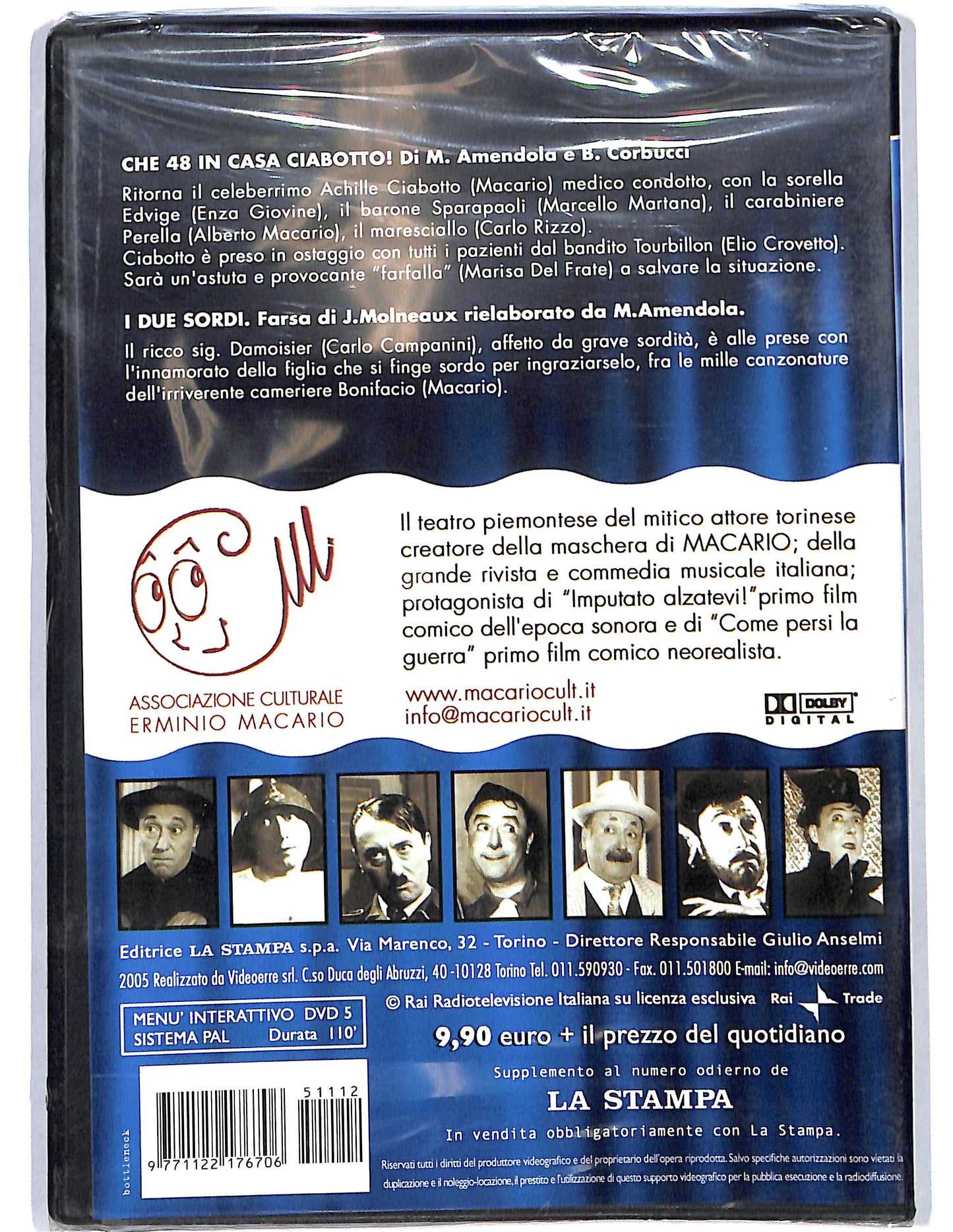 EBOND Che 48 in casa Ciabotto I due Sordi vol.3 EDITORIALE DVD D654801