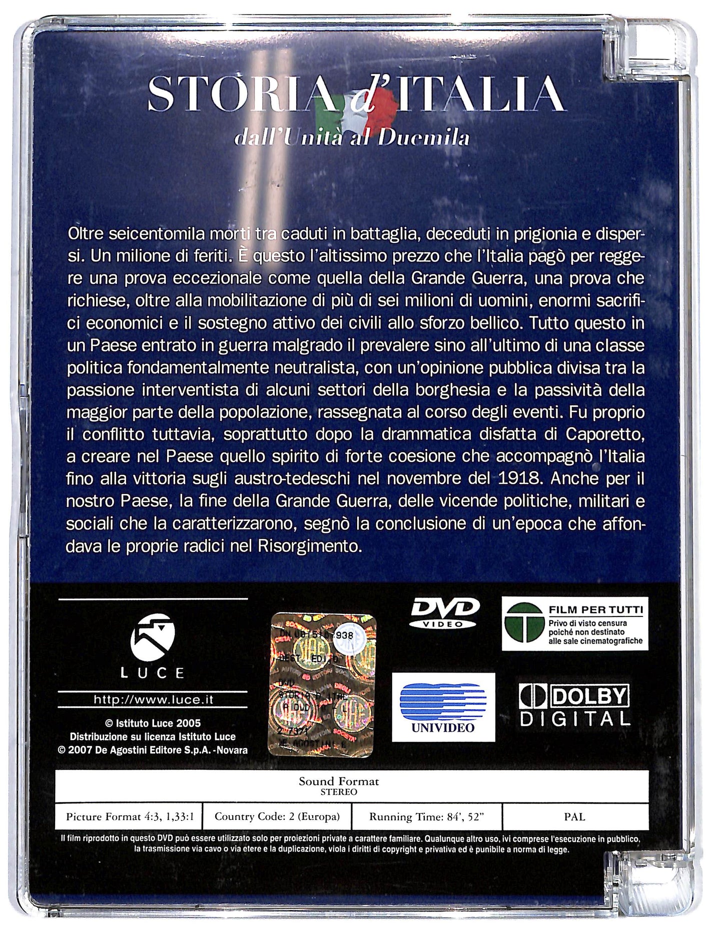 EBOND La grande guerra 1910 - 1918 EDITORIALE SJB DVD D654817