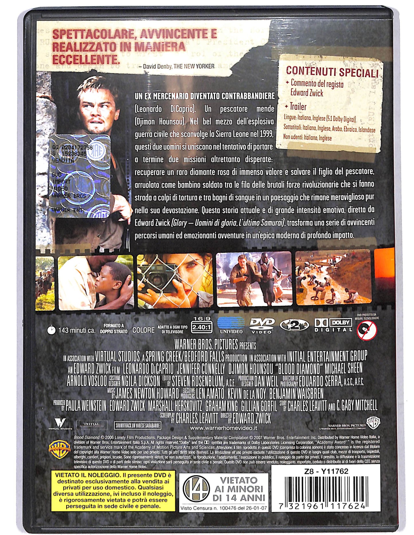 EBOND Blood Diamond Diamanti di sangue DVD D655063