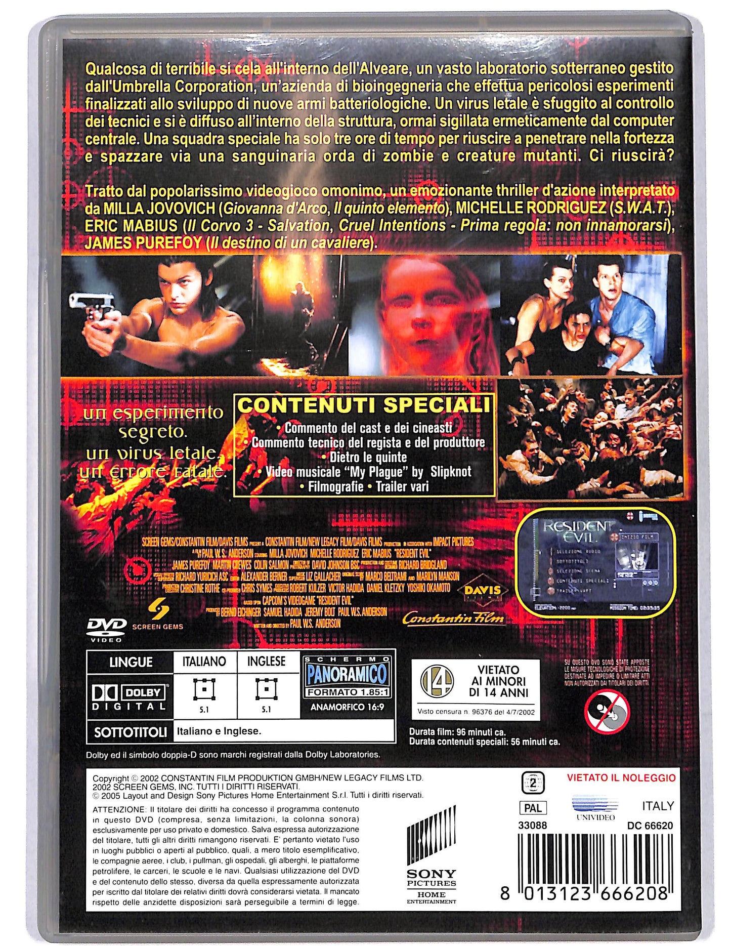 EBOND Resident Evil DVD D655158