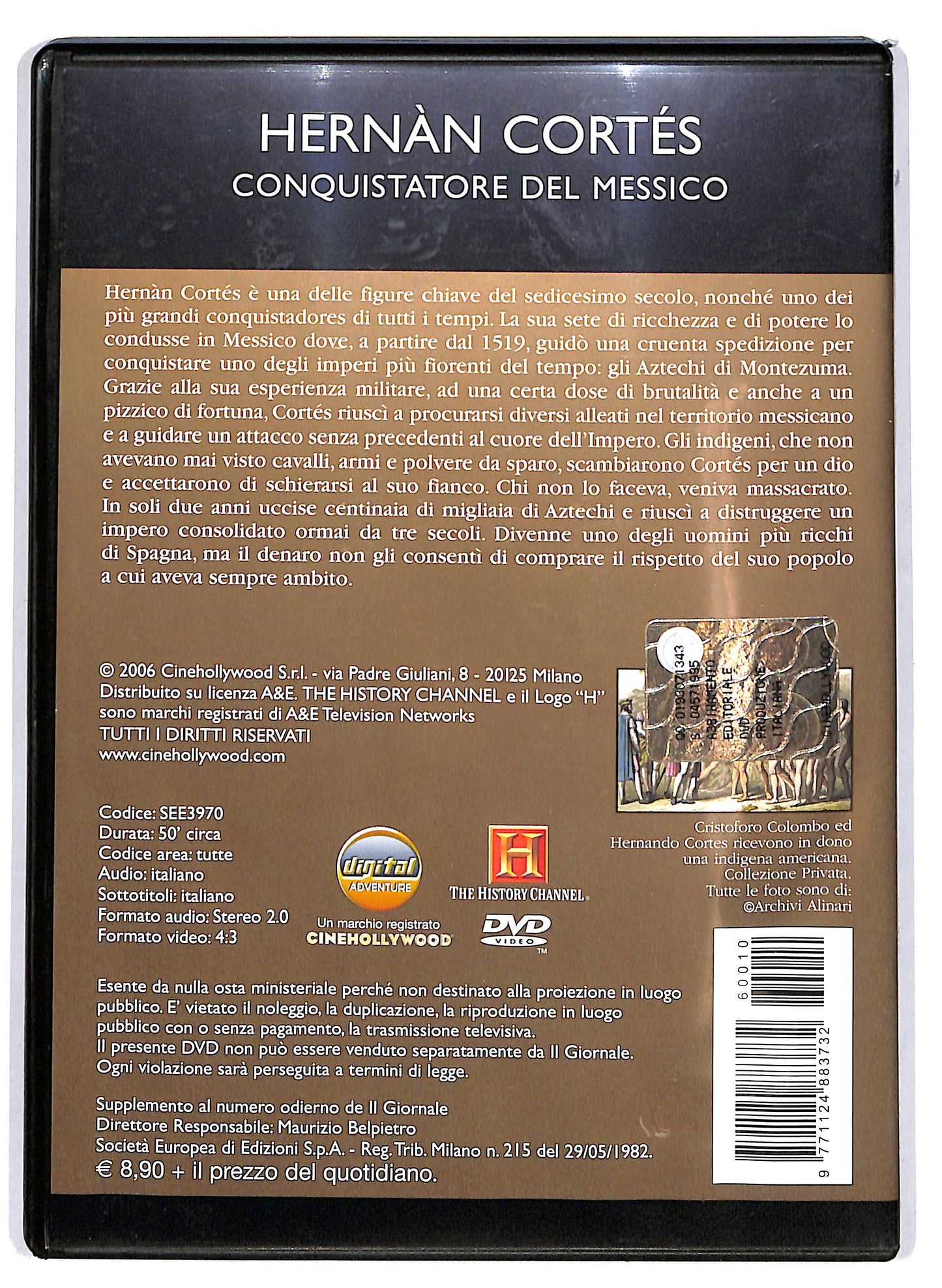EBOND Hernan Cortes vol.10 EDITORIALE DVD D655917
