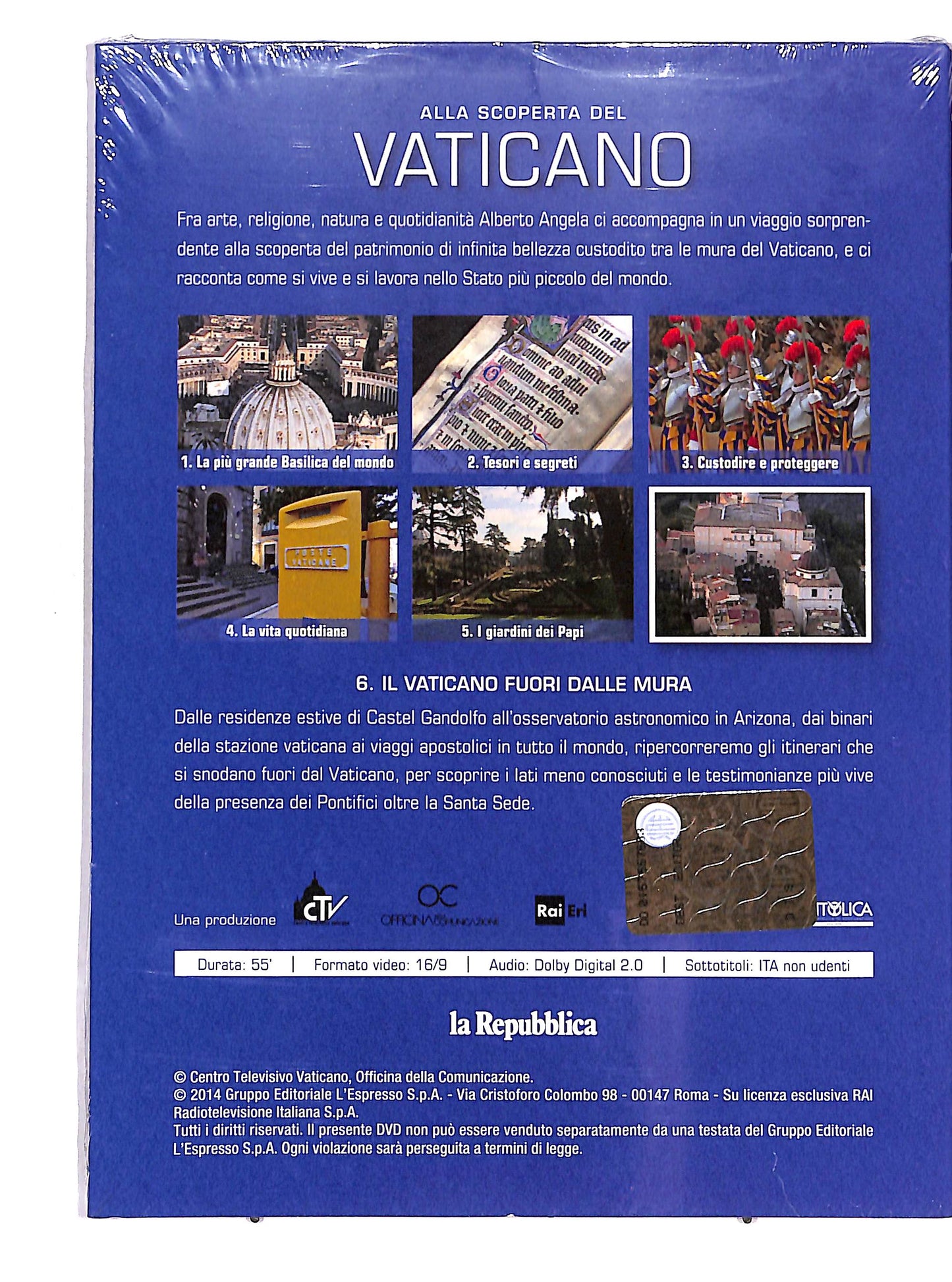 EBOND Alla scoperta del Vaticano Volume 6 EDITORIALE DVD D656117