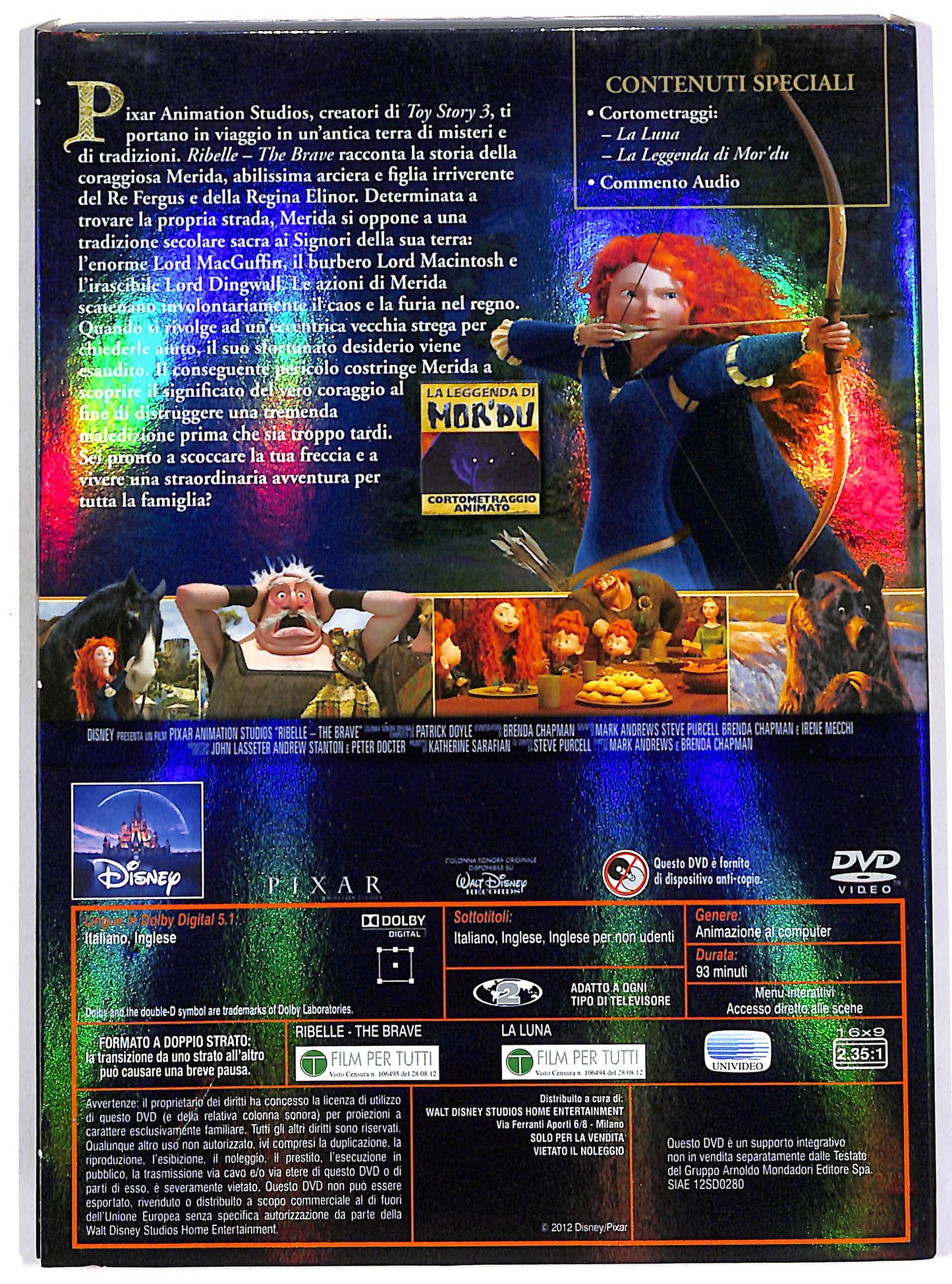 EBOND Ribelle - The Brave SLIPCASE EDITORIALE DVD D656149
