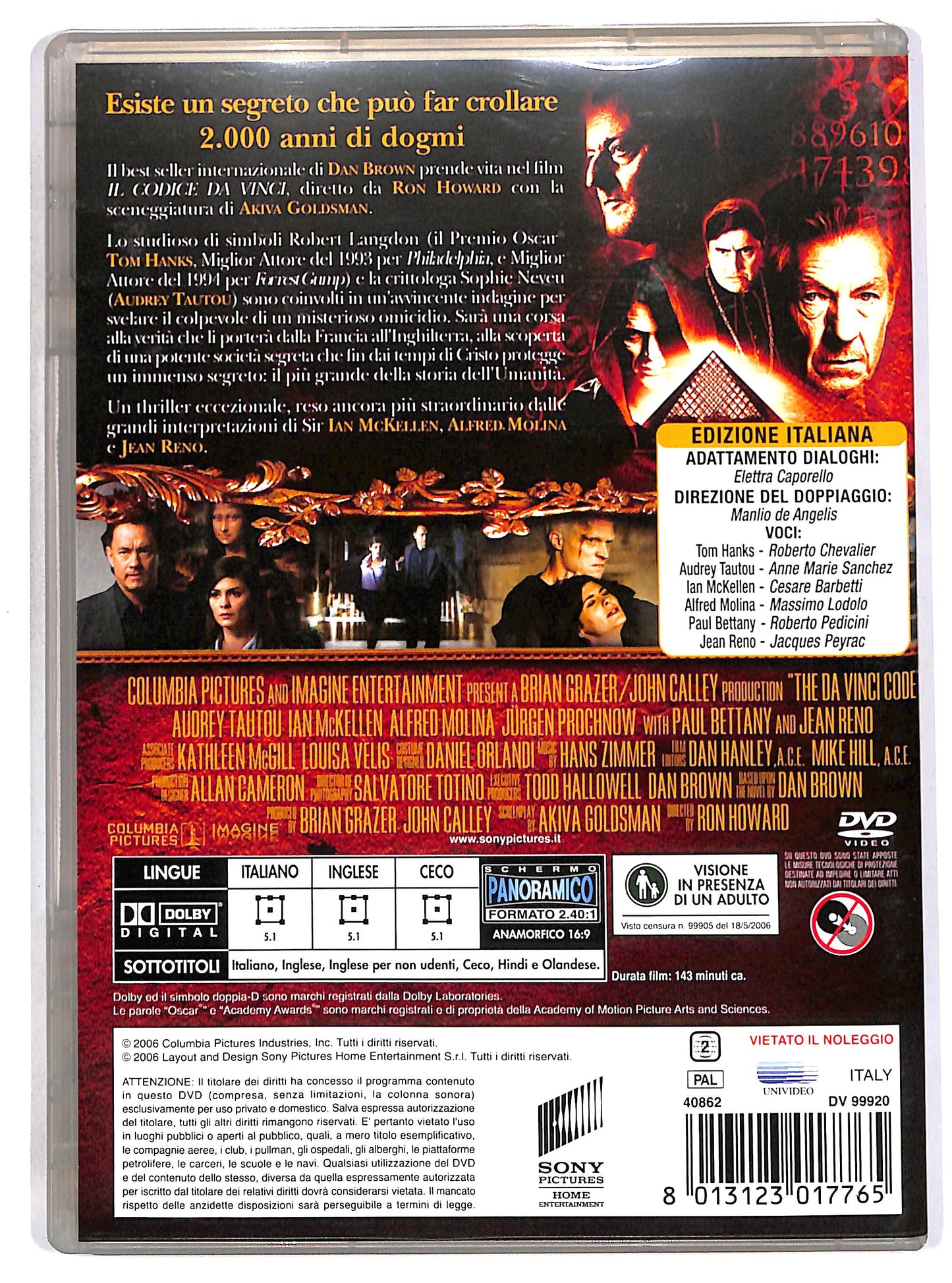 EBOND Il codice Da Vinci DVD D656226