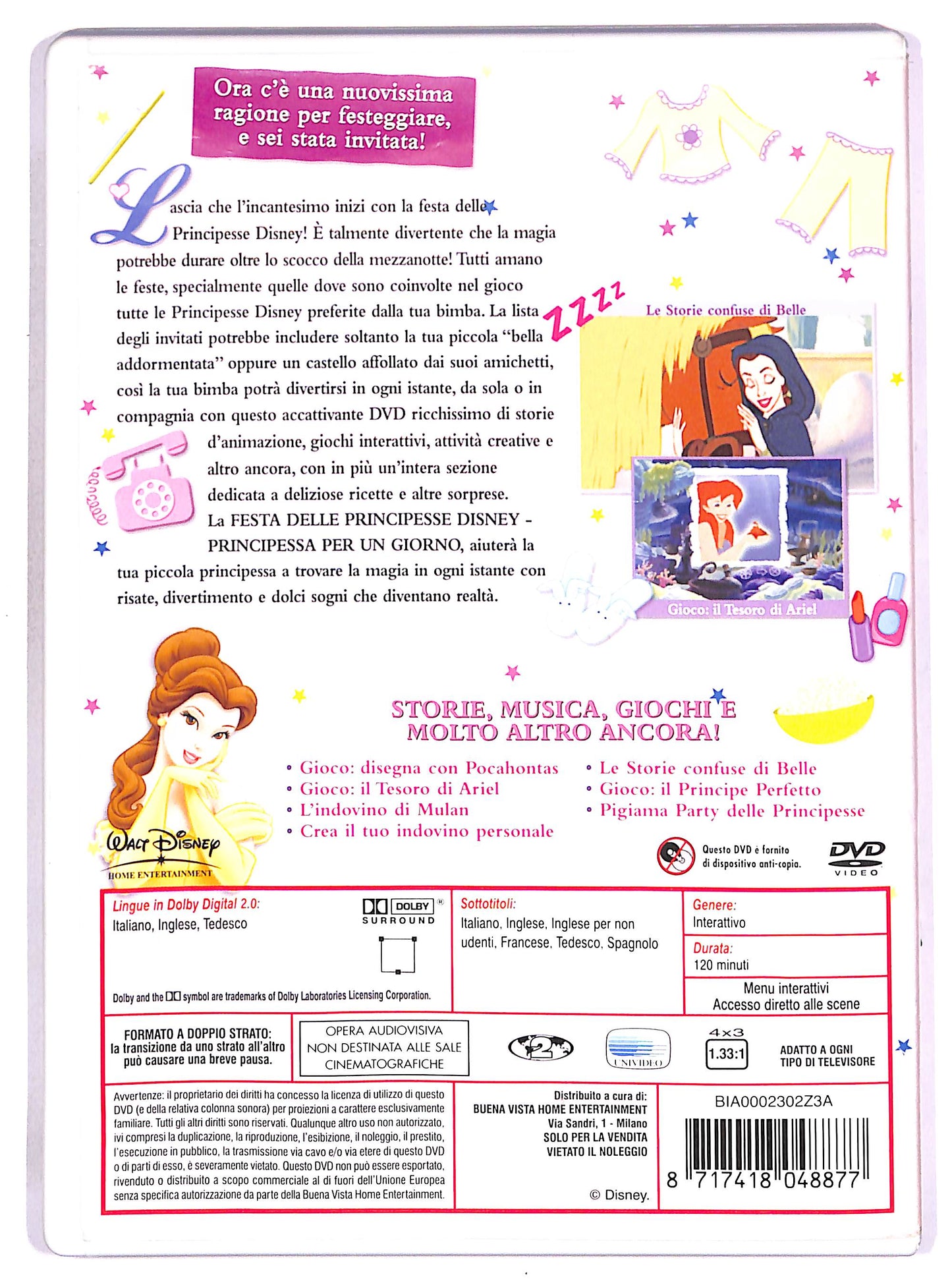 EBOND Festa con le principesse - Volume 2 DVD D656234