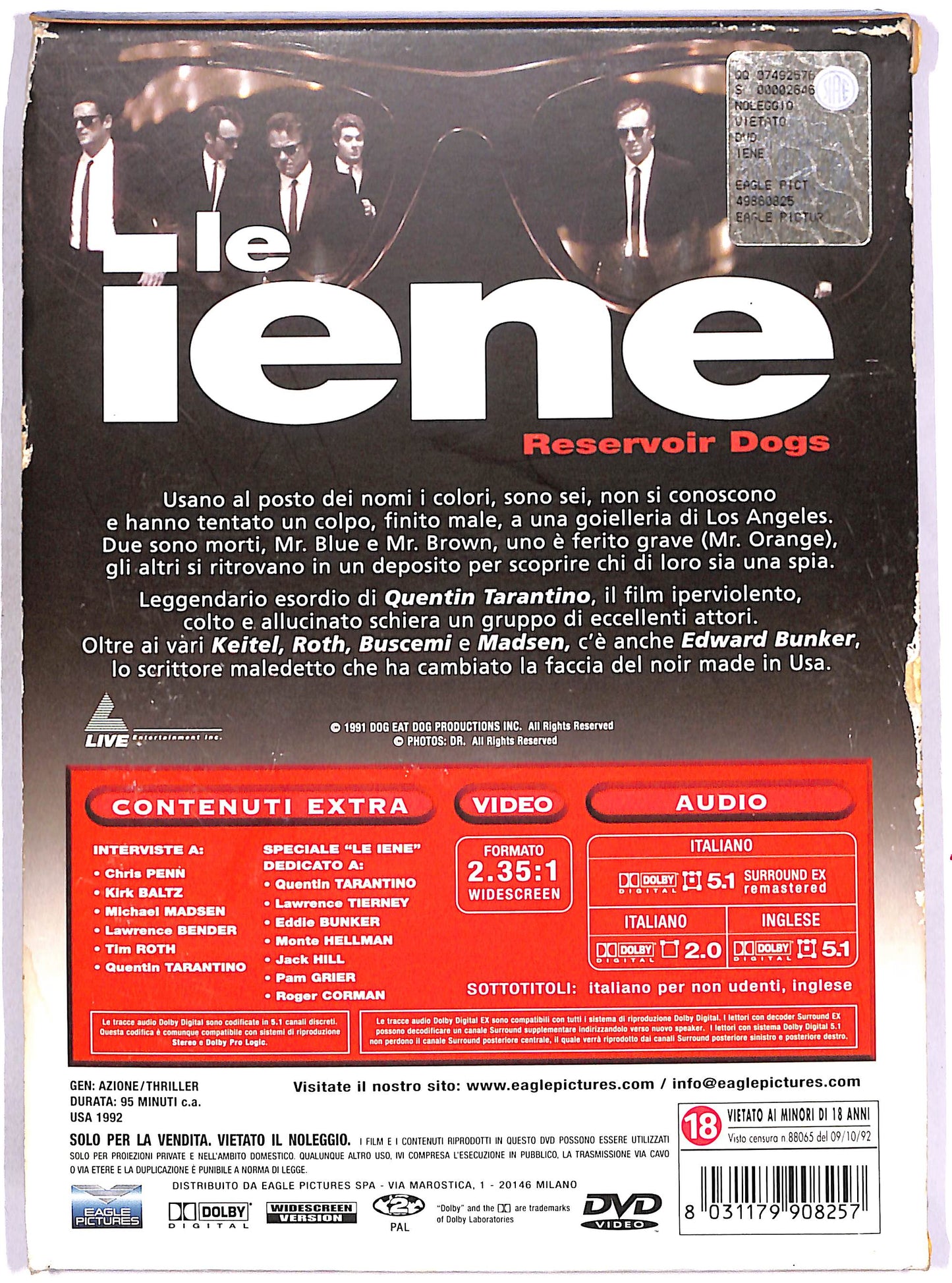 EBOND Le Iene EXTRA EDITION SLIPCASE DVD D656303