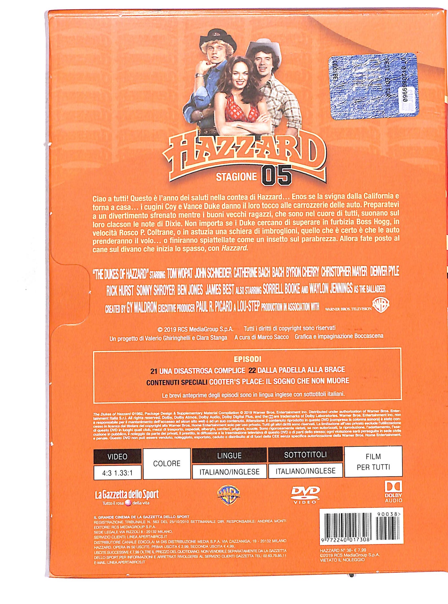 EBOND Hazzard Stagione 5 - Vol 38 DVD D656342