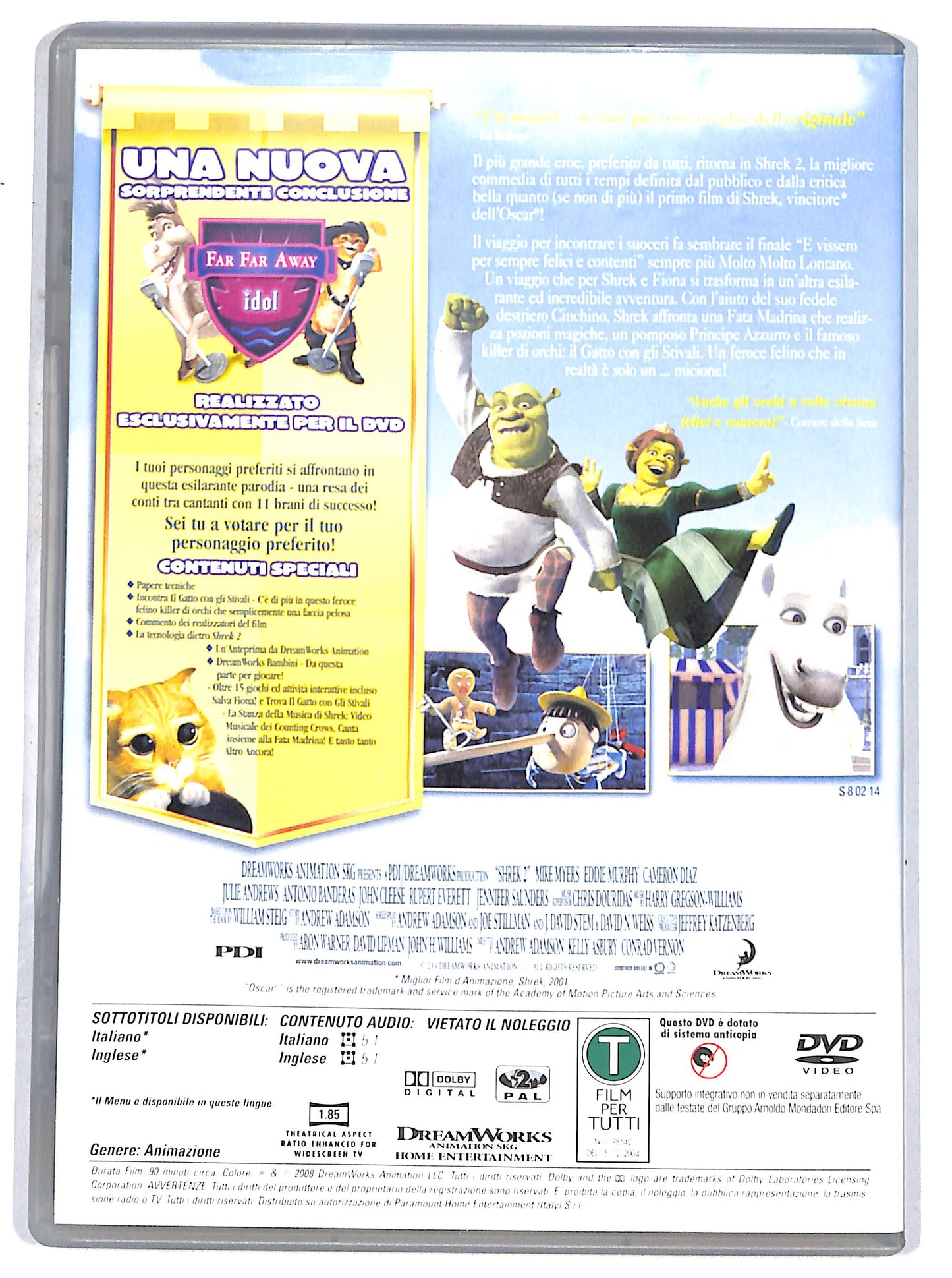EBOND Shrek 2 EDITORIALE DVD D656548