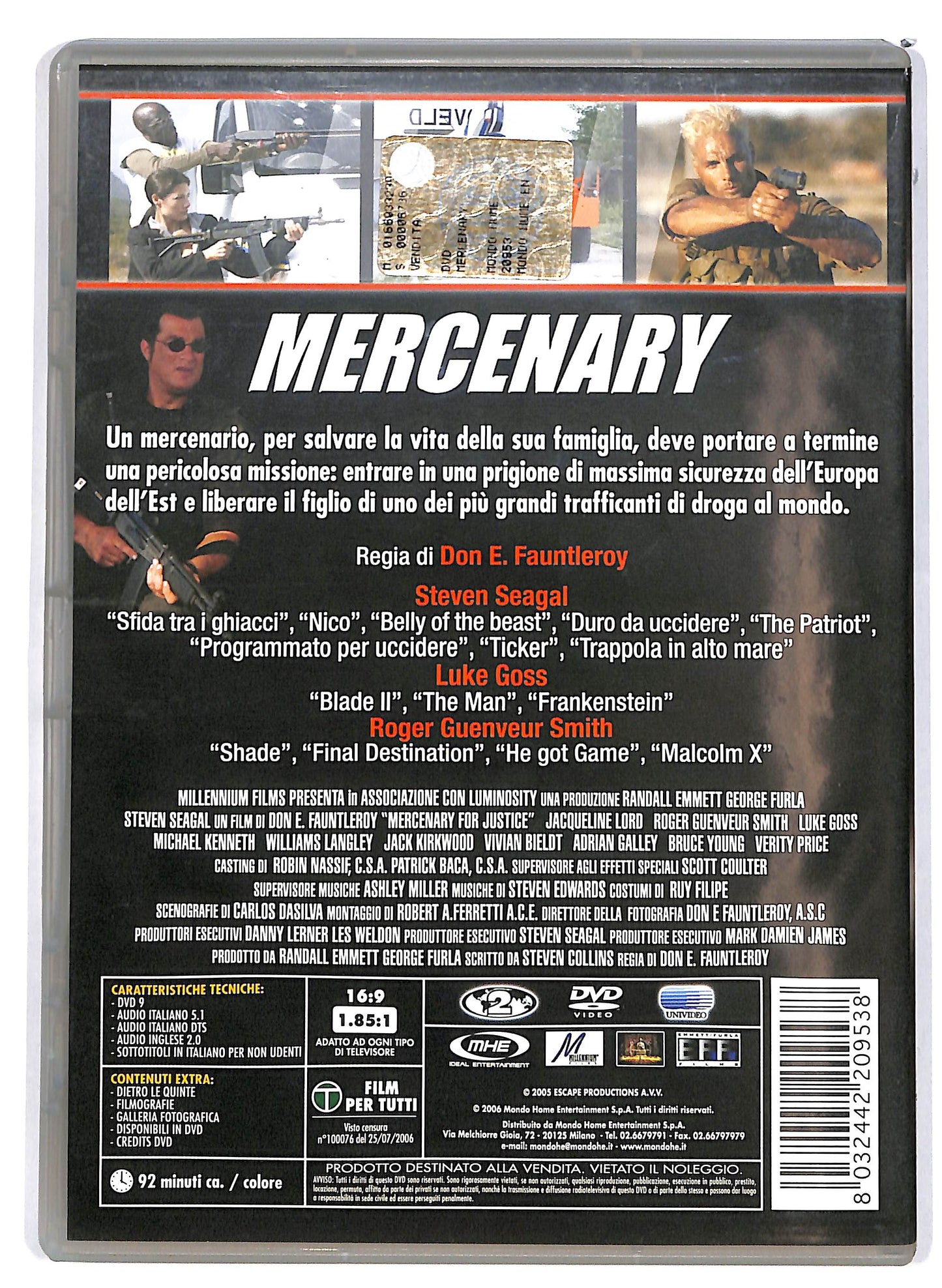 EBOND Mercenary DVD D656601