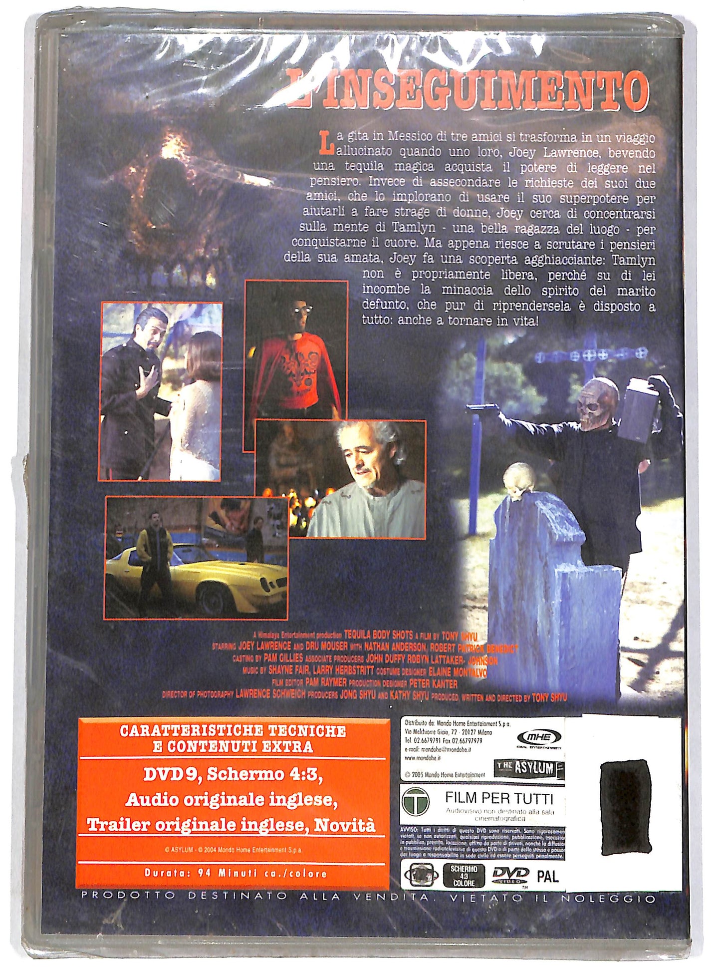 EBOND L'inseguimento EDITORIALE DVD D656705