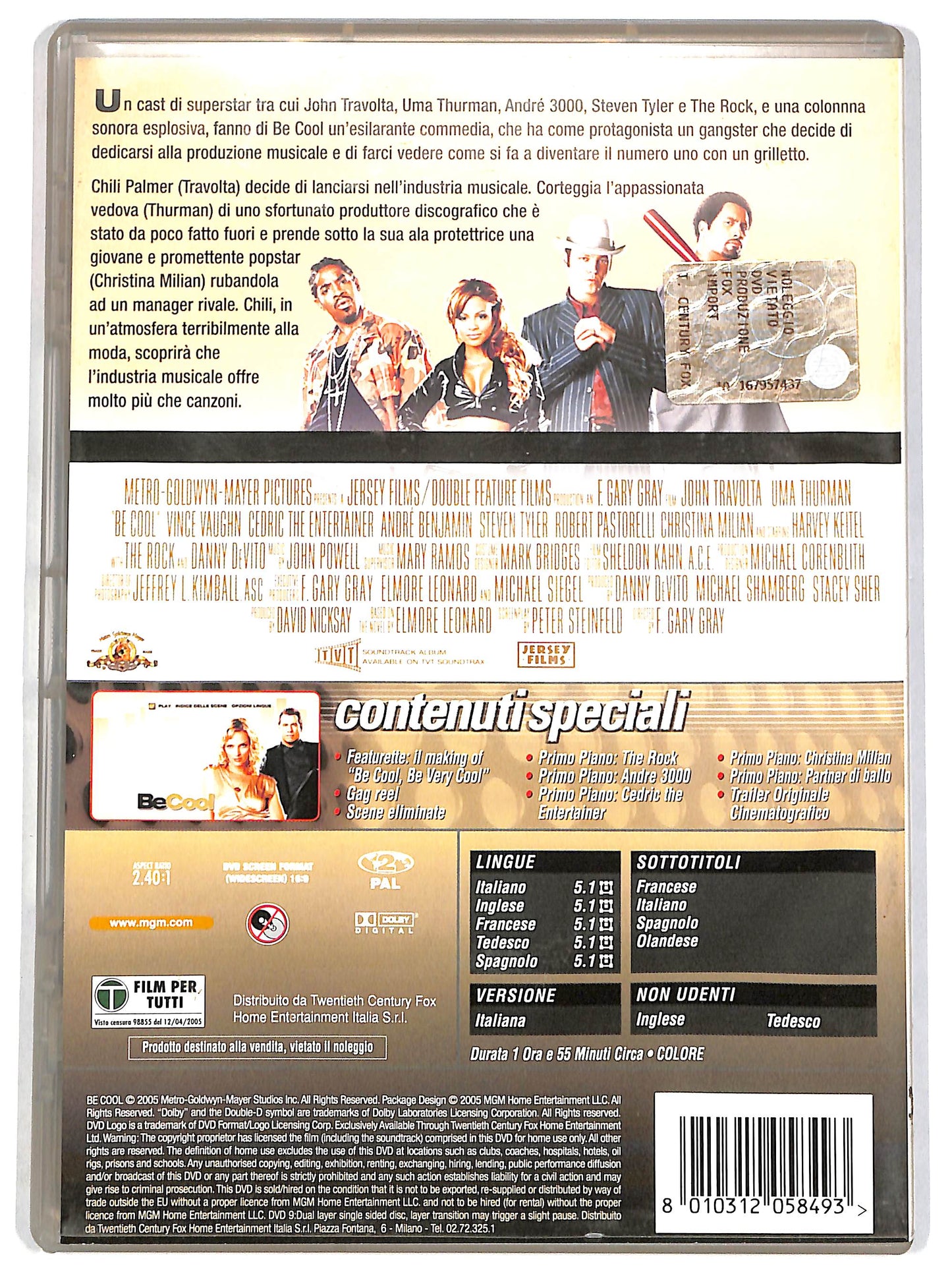 EBOND Be Cool DVD D657052