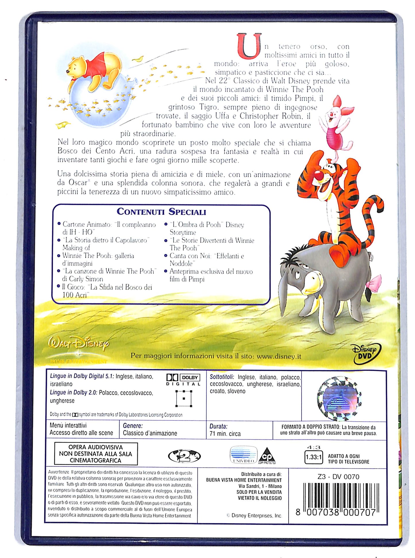 EBOND le avventure di winnie the pooh DVD D657126
