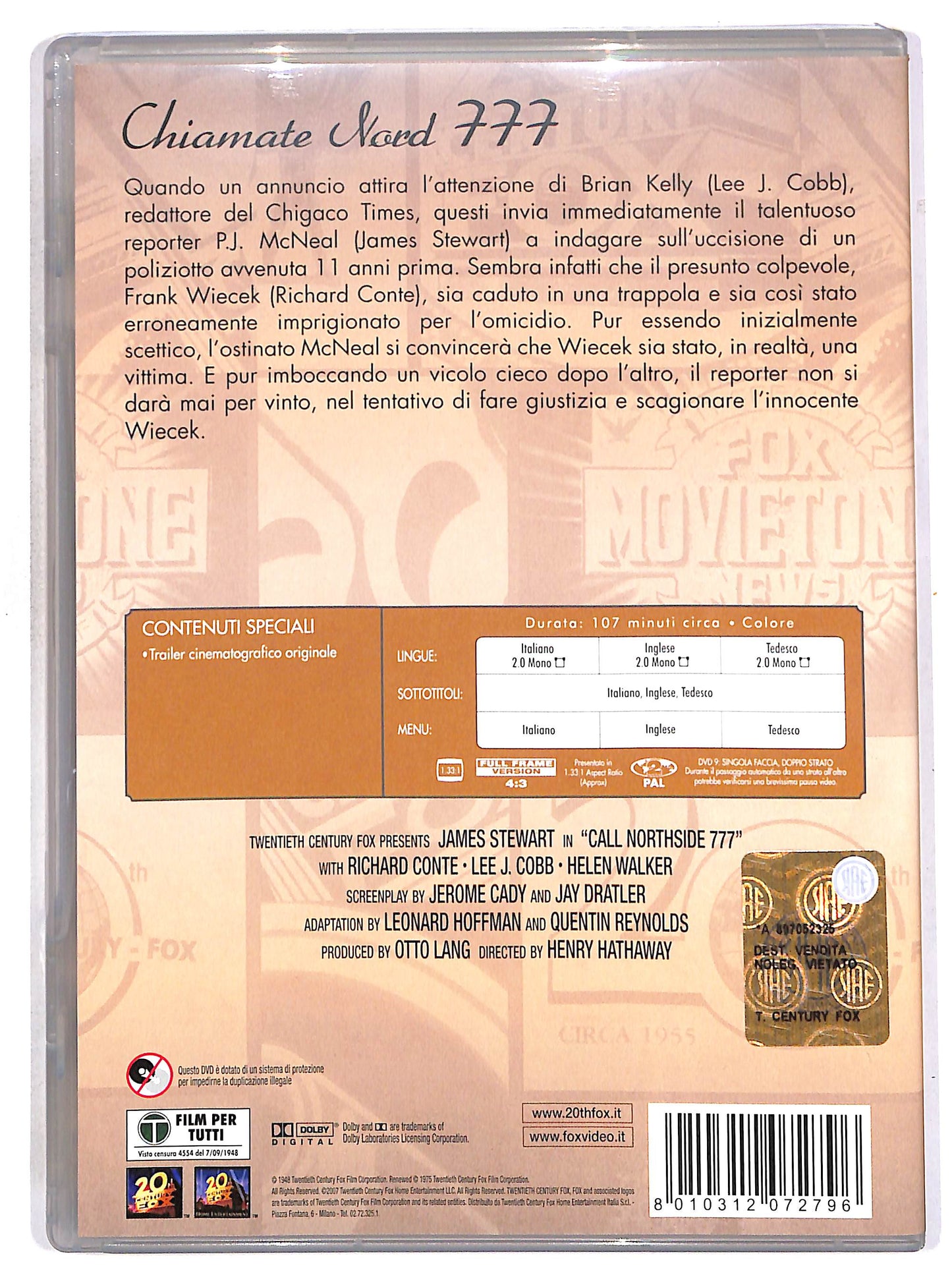 EBOND Chiamate Nord 777 DVD D657416