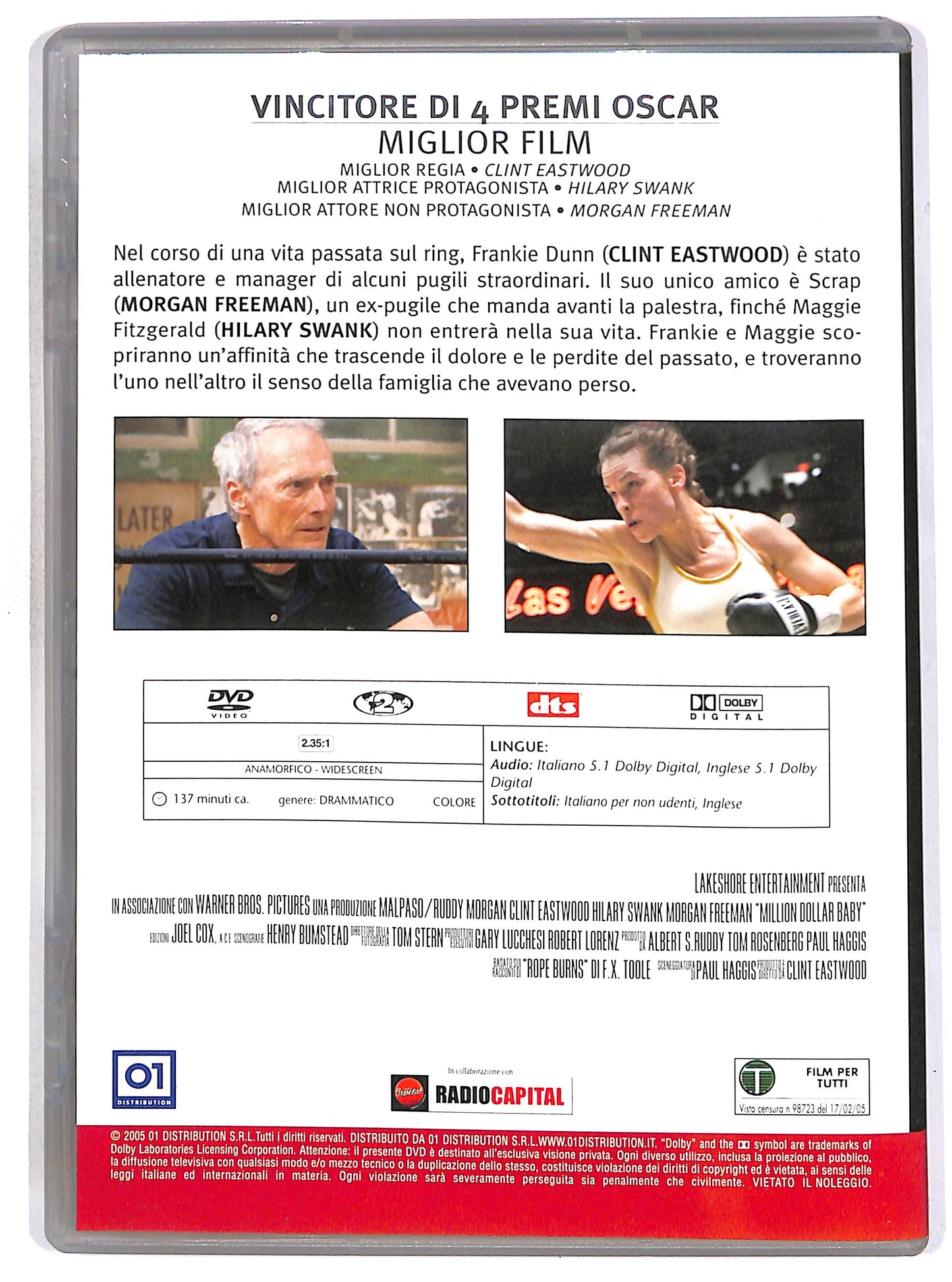 EBOND Million Dollar Baby EDITORIALE DVD D657451