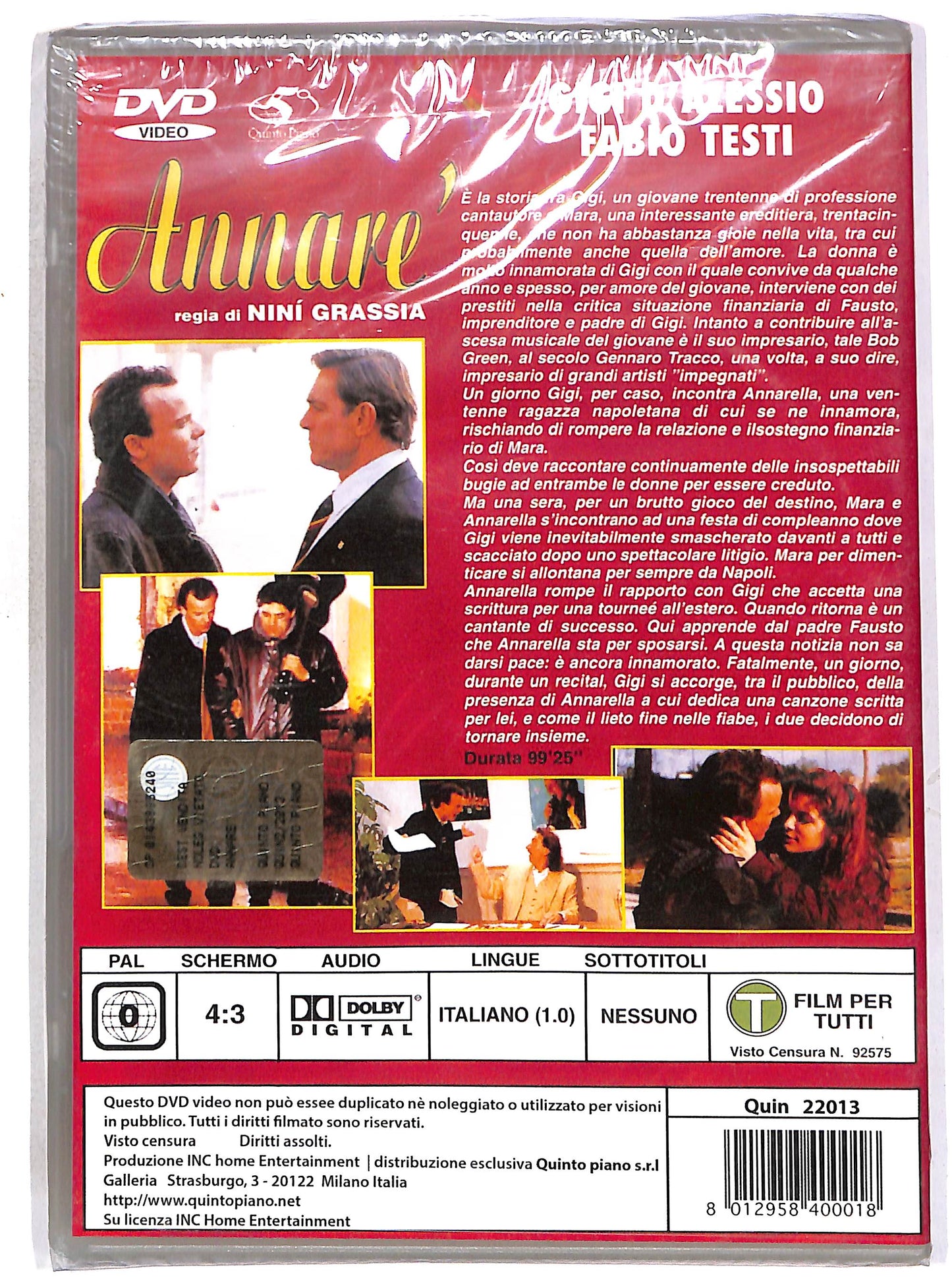 EBOND Gigi d'Alessio - Annare DVD D657527