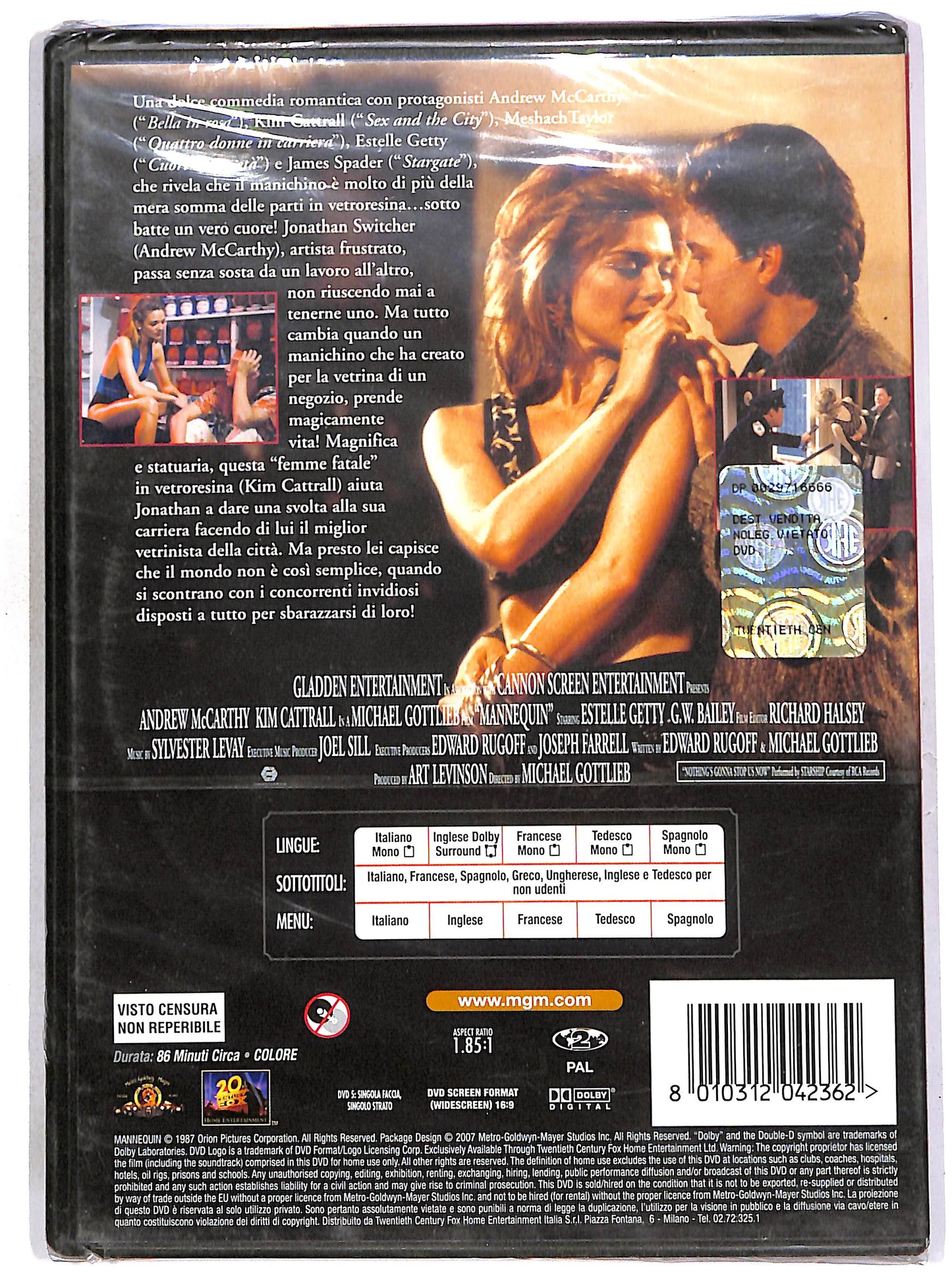 EBOND Mannequin DVD D657540
