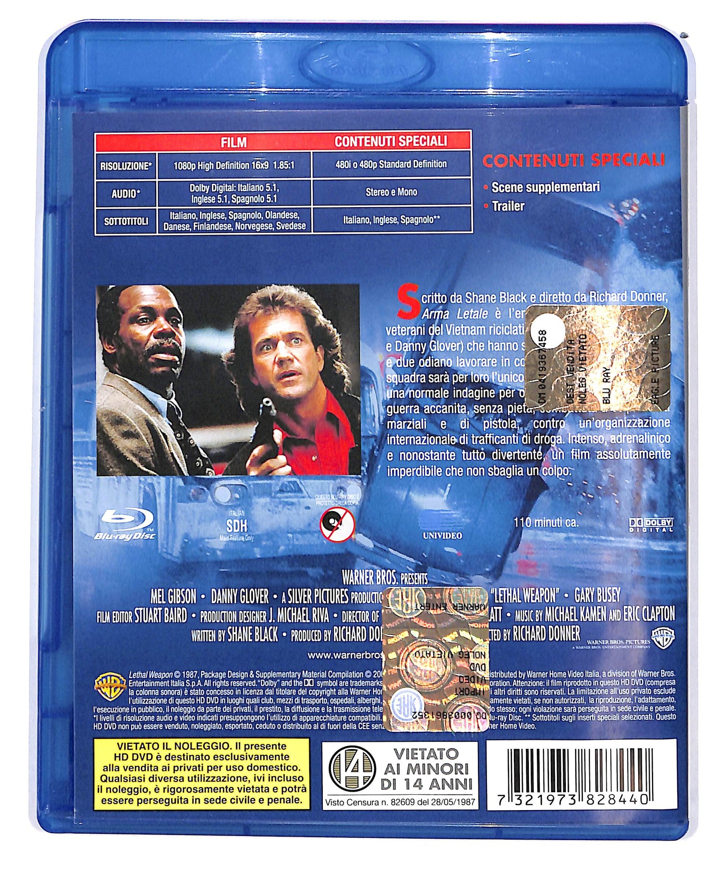 EBOND Arma letale BLURAY D657648