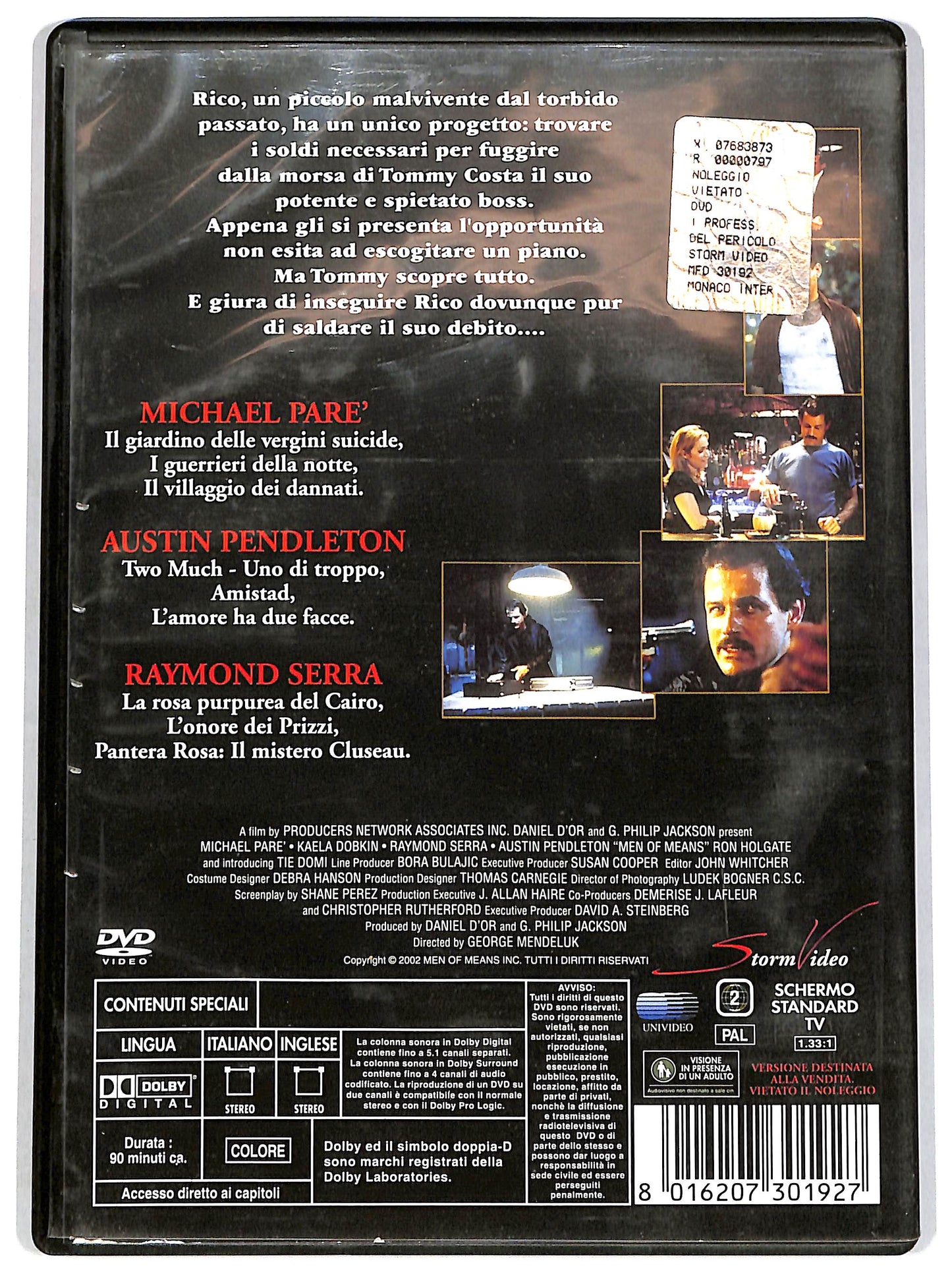 EBOND I professionisti del pericolo DVD D657728