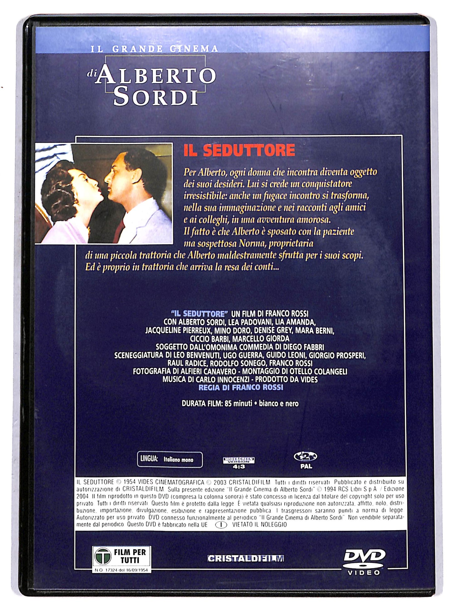 EBOND Il seduttore EDITORIALE DVD D657824