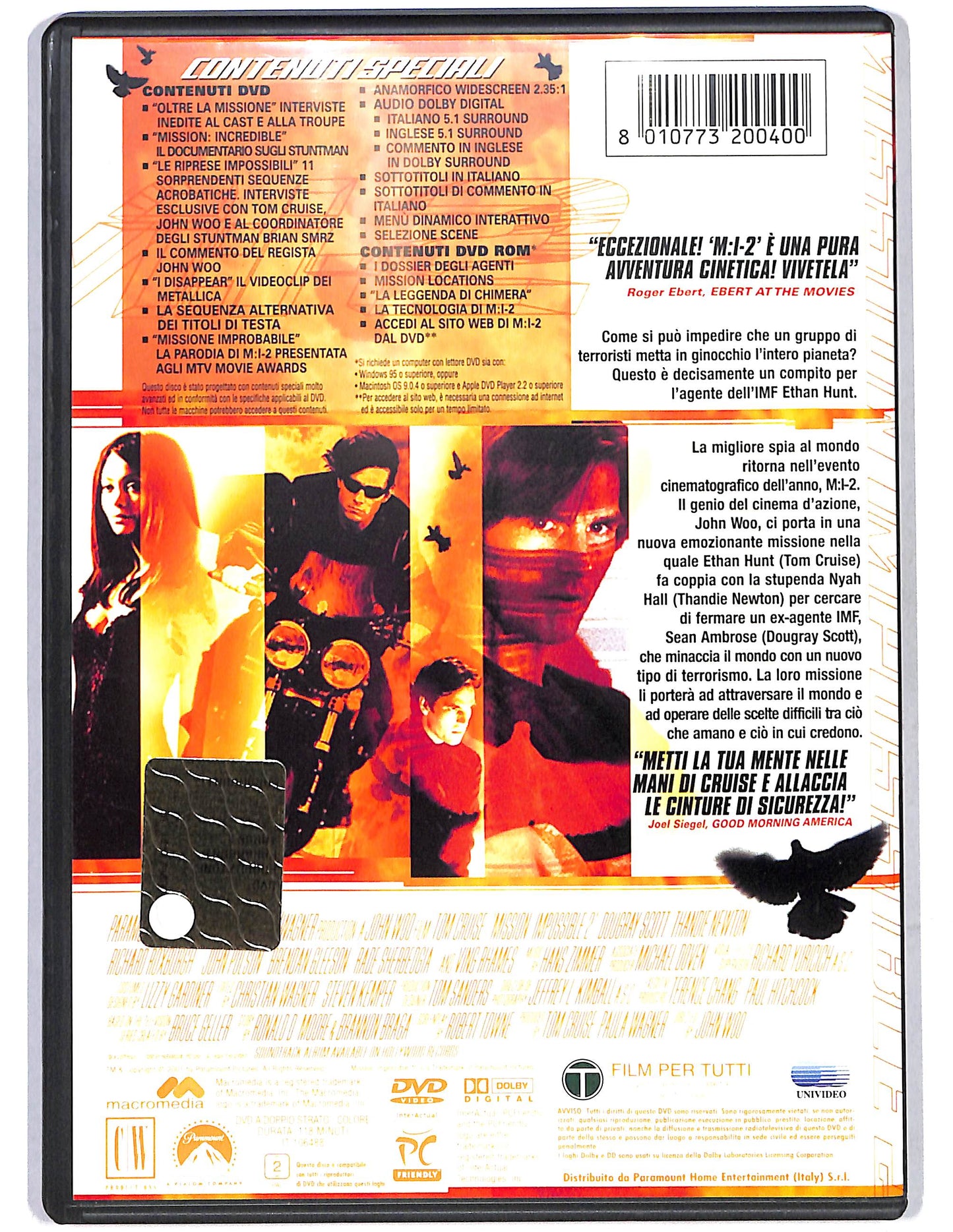 EBOND Mission : Impossible 2 DVD D658012
