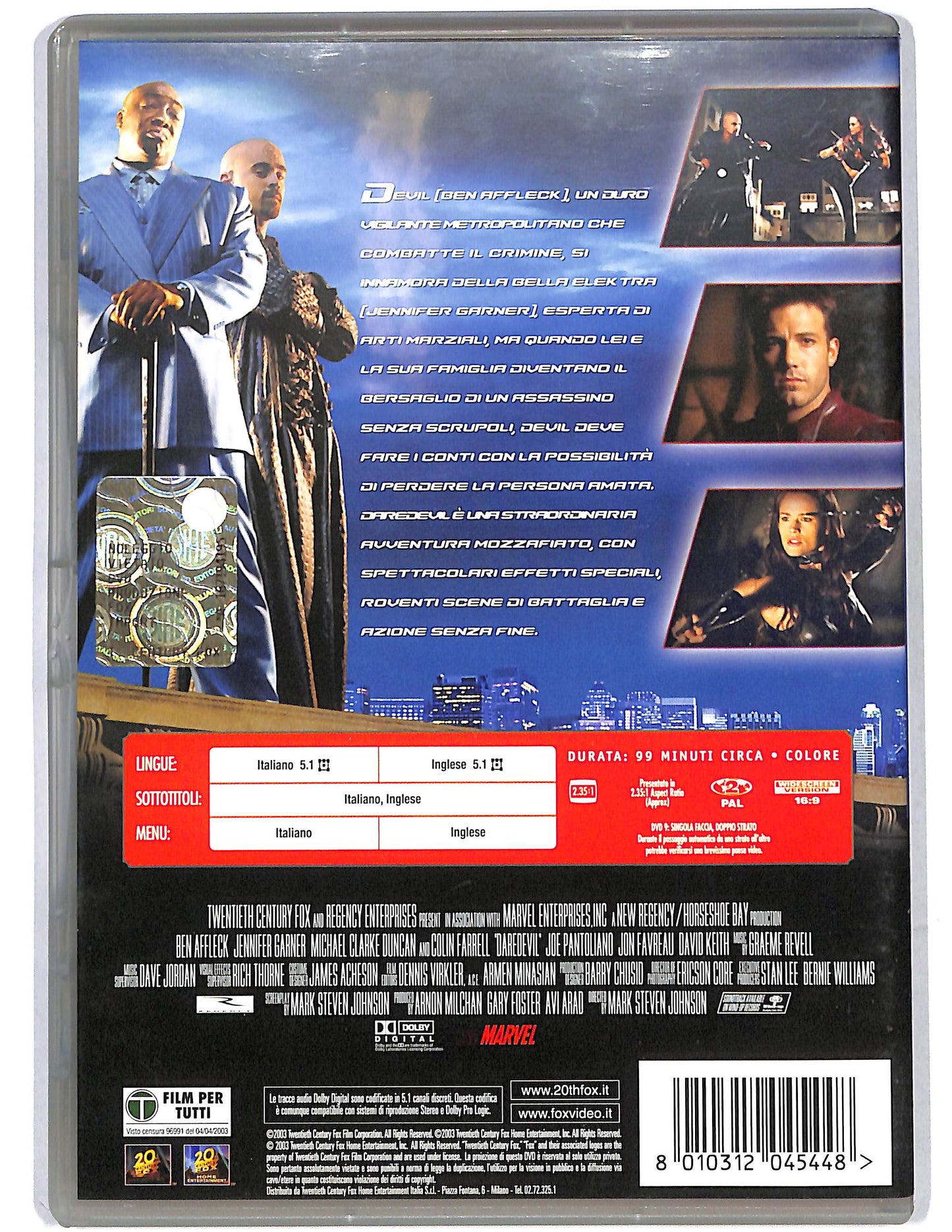 EBOND Daredevil DVD D658013