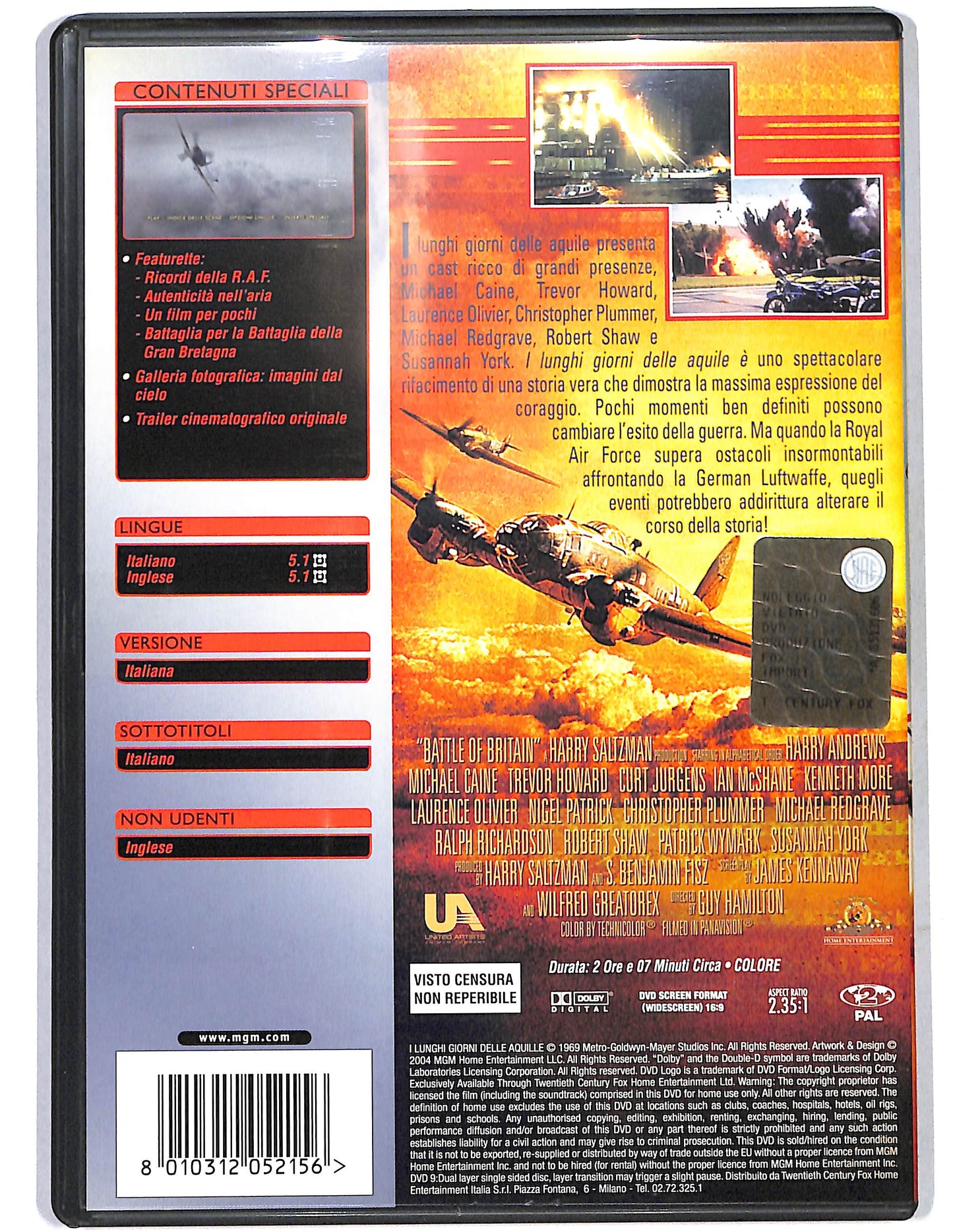 EBOND I lunghi giorni delle aquile EDIZIONE SPECIALE 2dischi DVD D658060