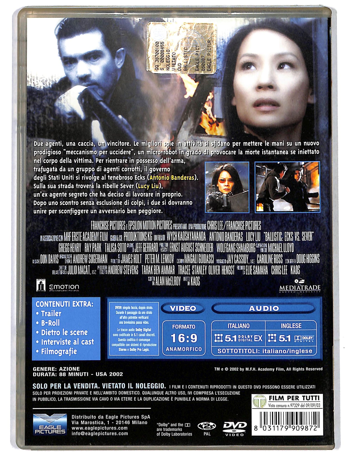 EBOND Ballistic DVD D658143