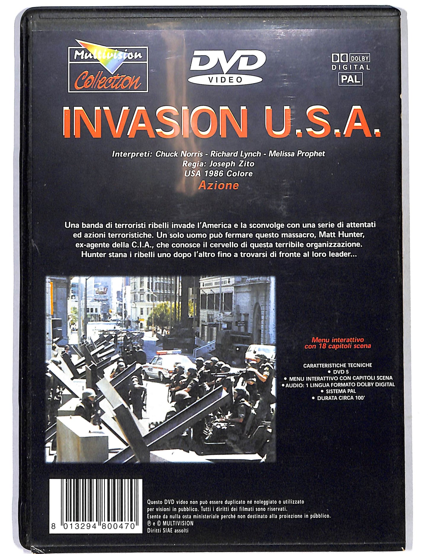 EBOND Invasion U.S.A. DVD D658157