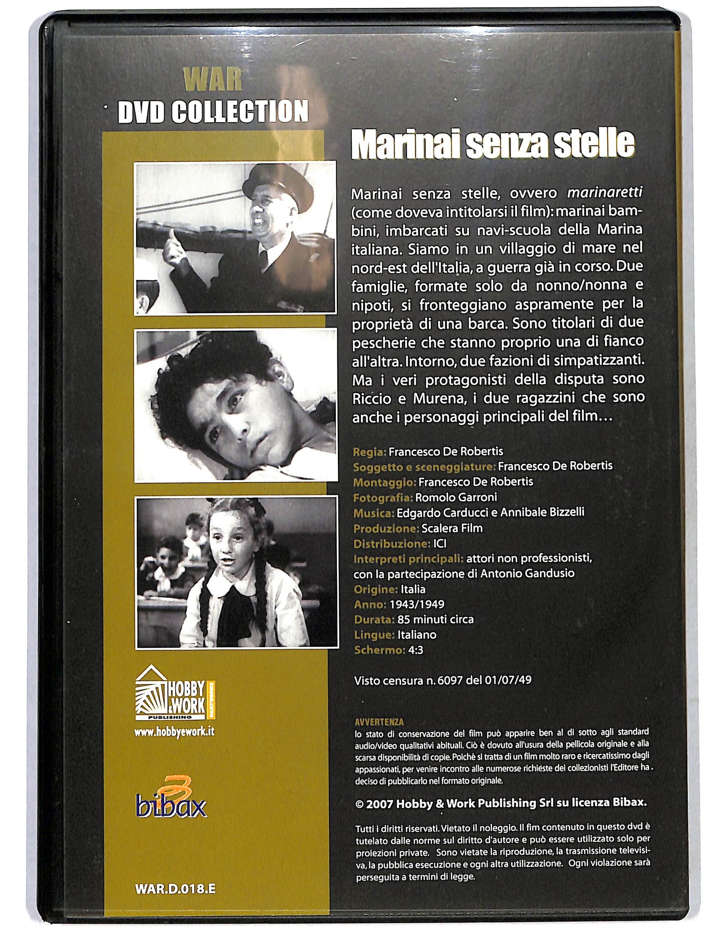 EBOND Marinai senza stelle EDITORIALE DVD D658213