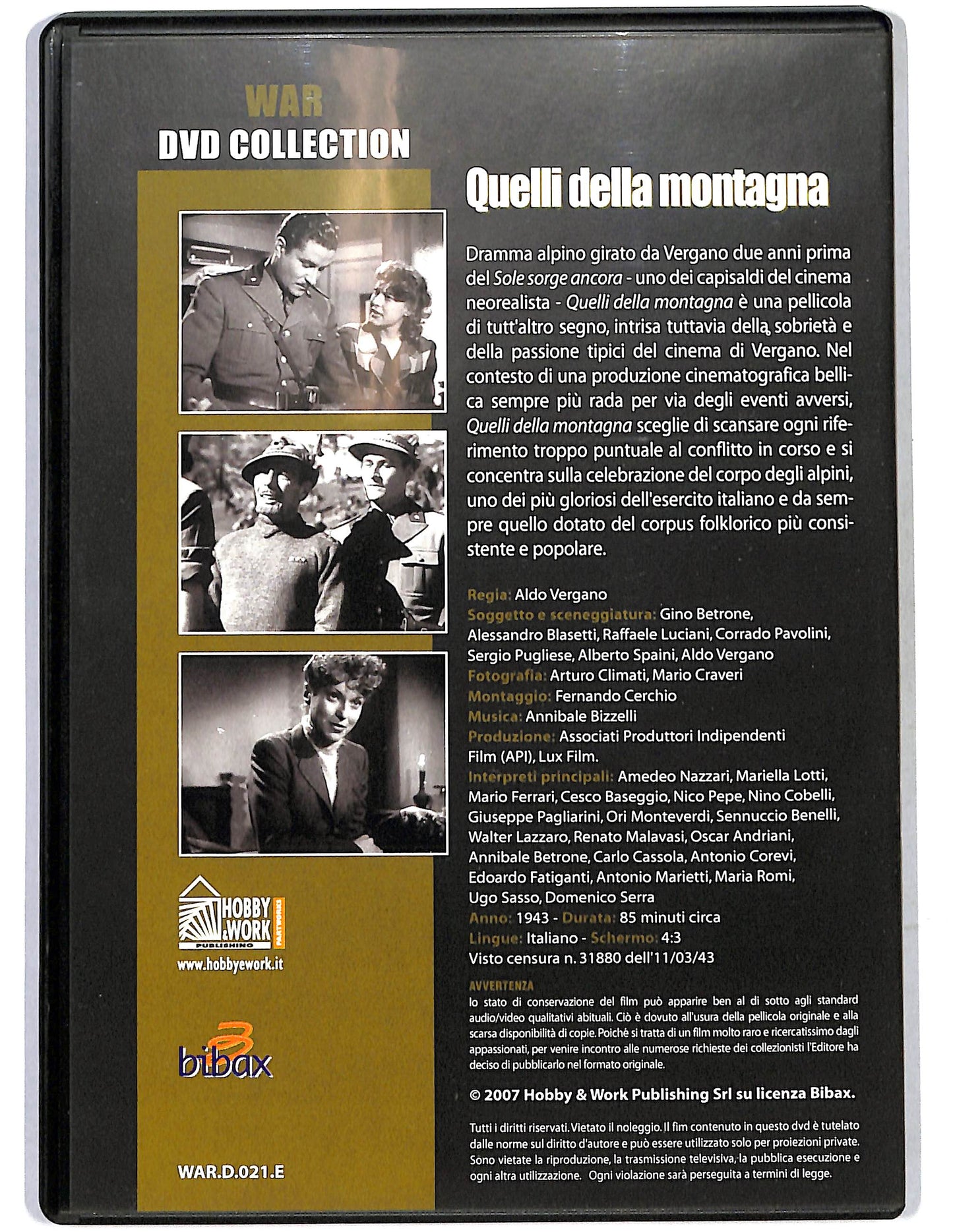 EBOND Quelli della montagna EDITORIALE DVD D658221