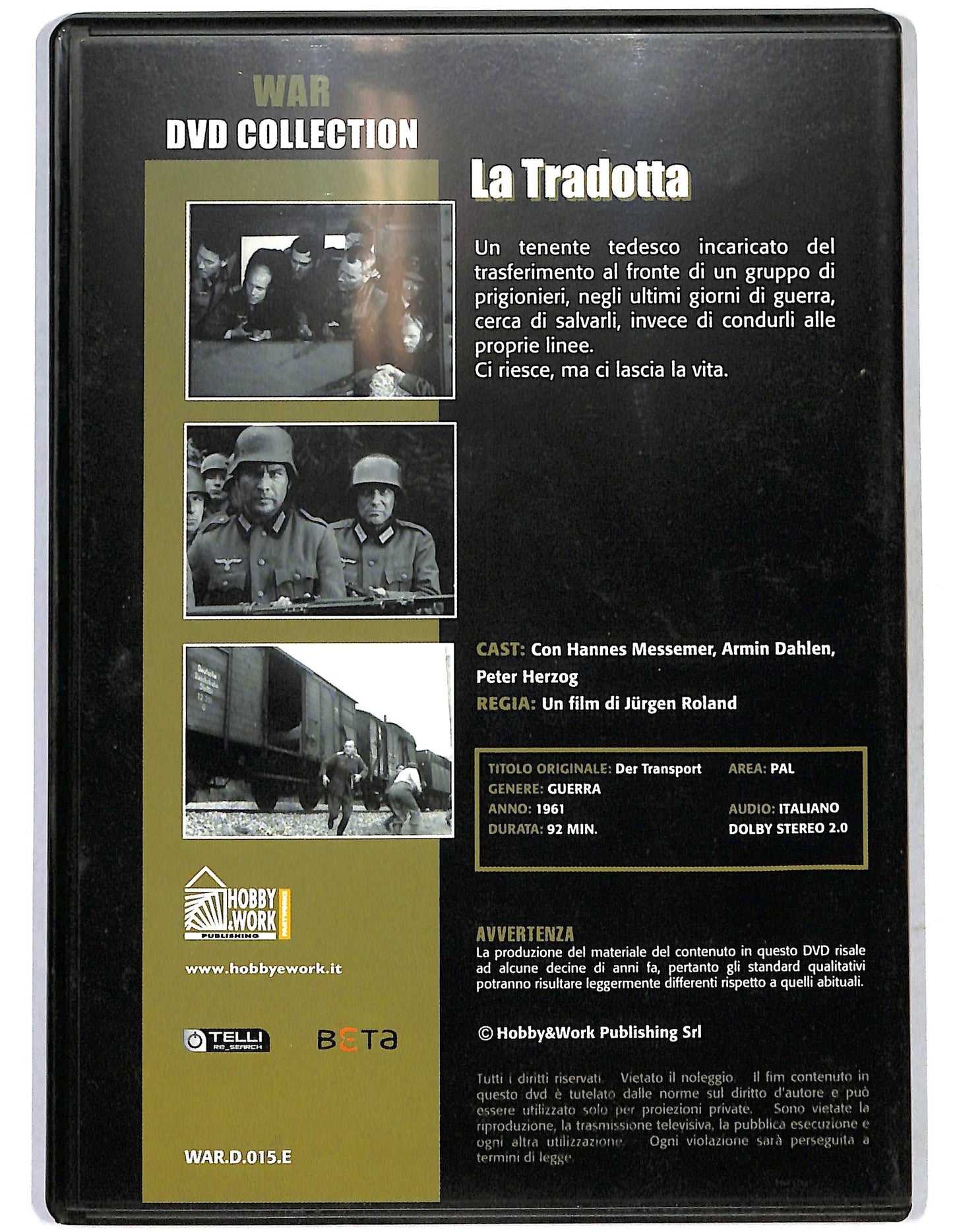 EBOND La tradotta EDITORIALE DVD D658225