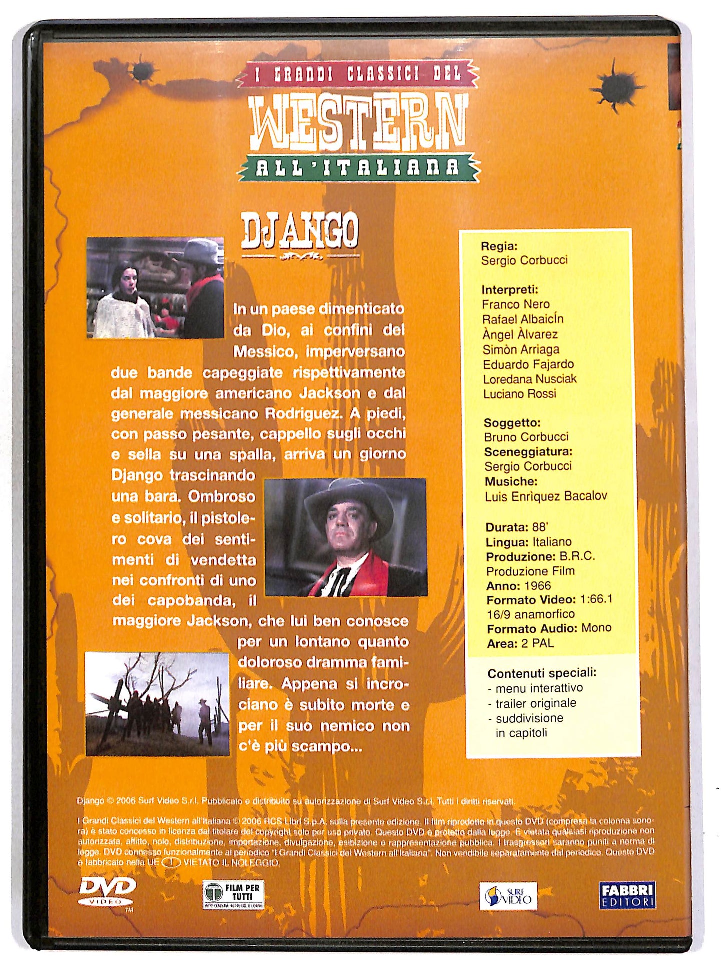 EBOND Django EDITORIALE DVD D658429