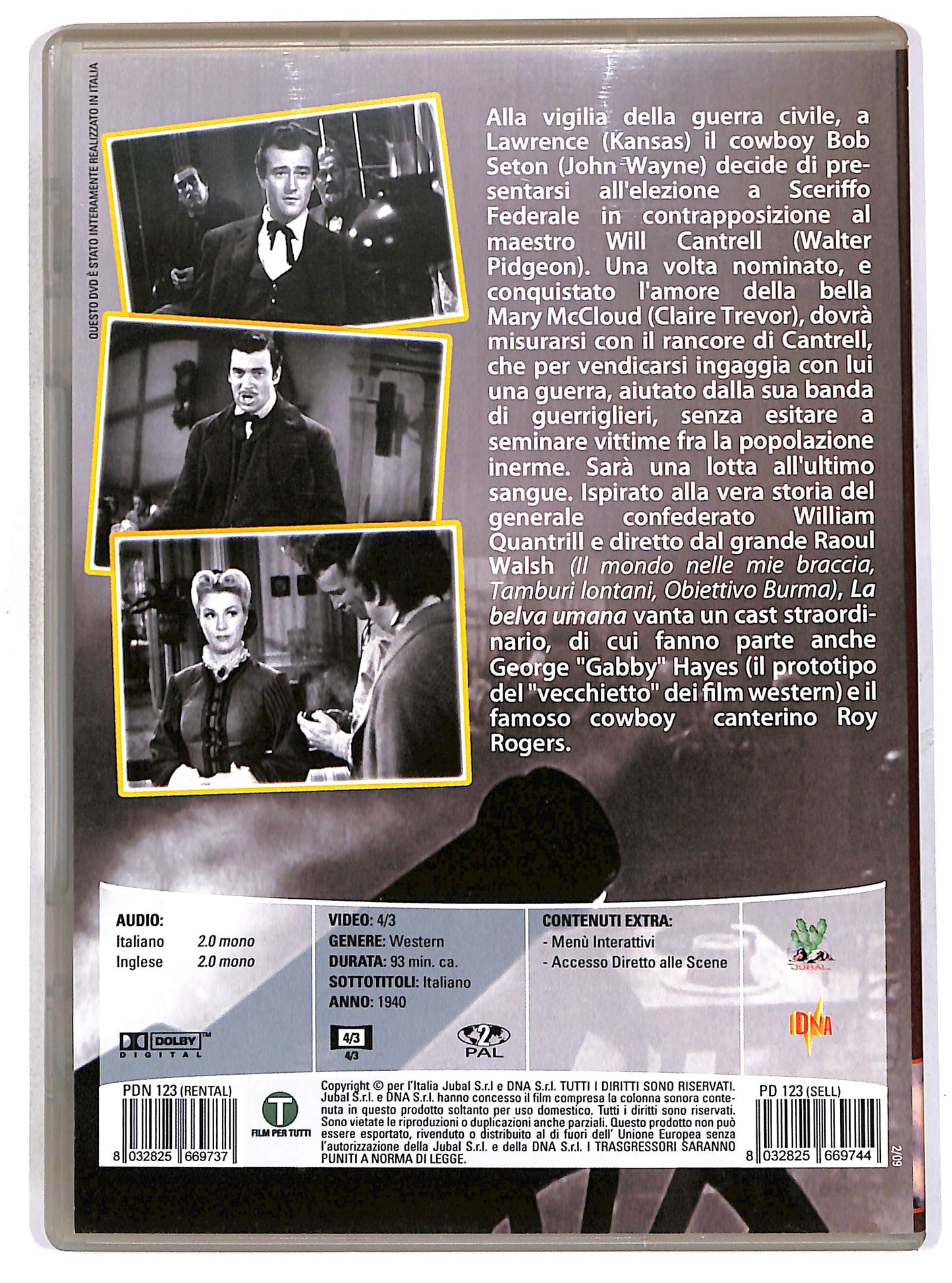 EBOND La belva umana DVD D658433