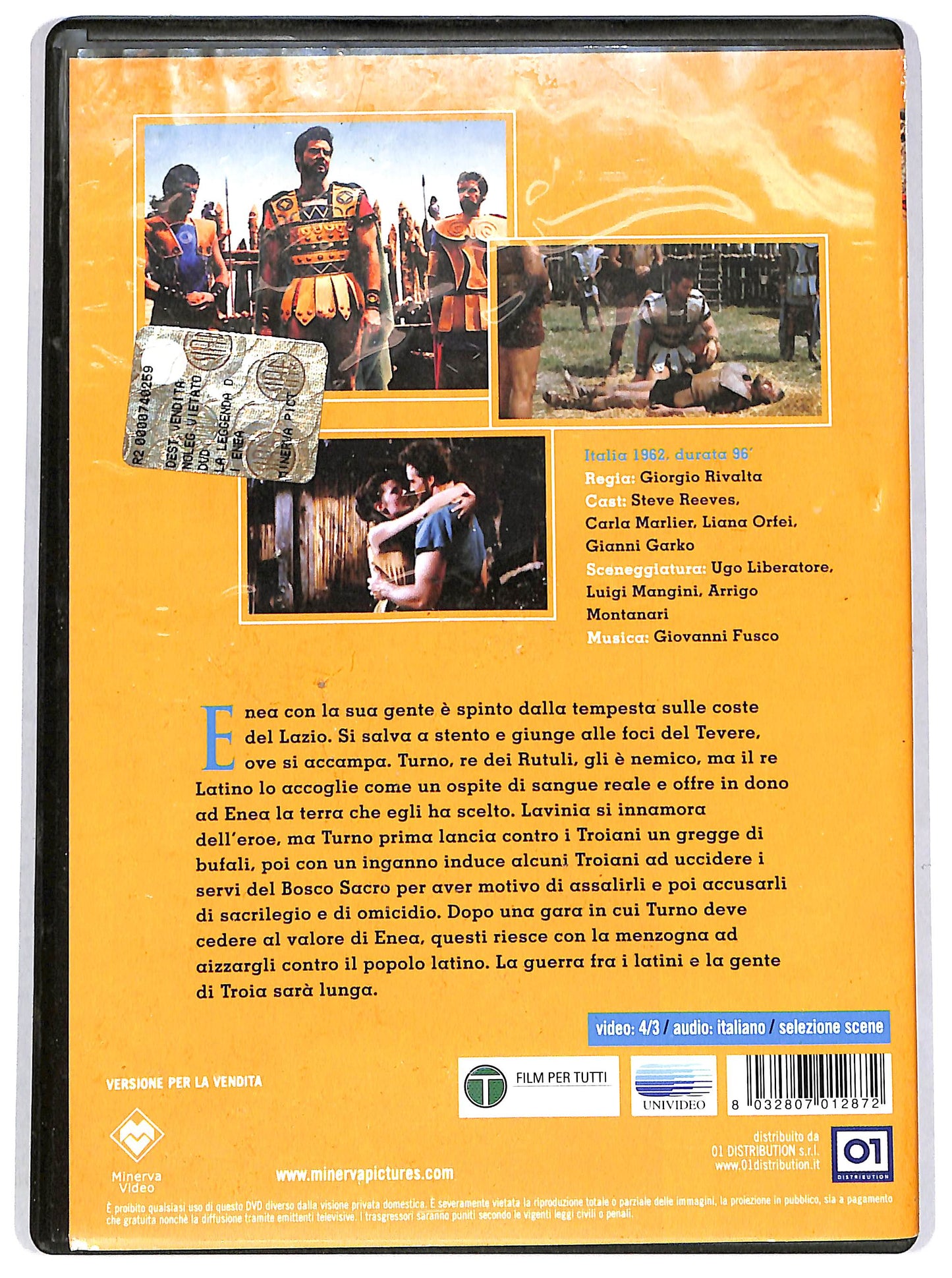 EBOND La leggenda di Enea (PEPLUM COLLECTION) DVD D658654