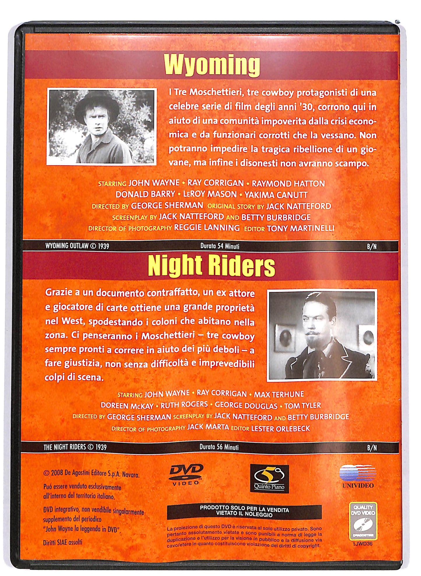 EBOND Wyoming - Night Riders EDITORIALE DVD D658723