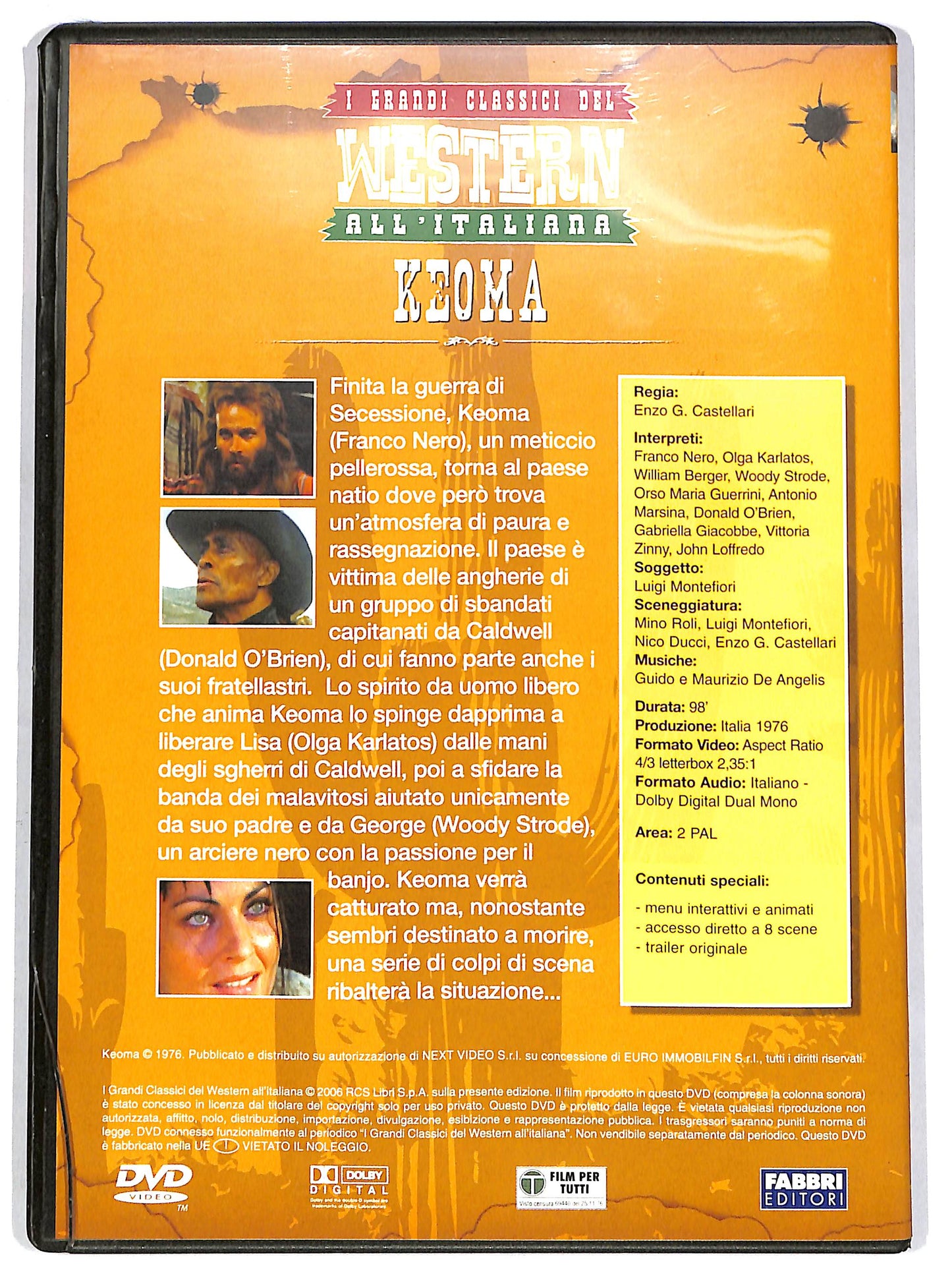 EBOND Keoma (Western all'Italiana)  EDITORIALE  DVD D658944