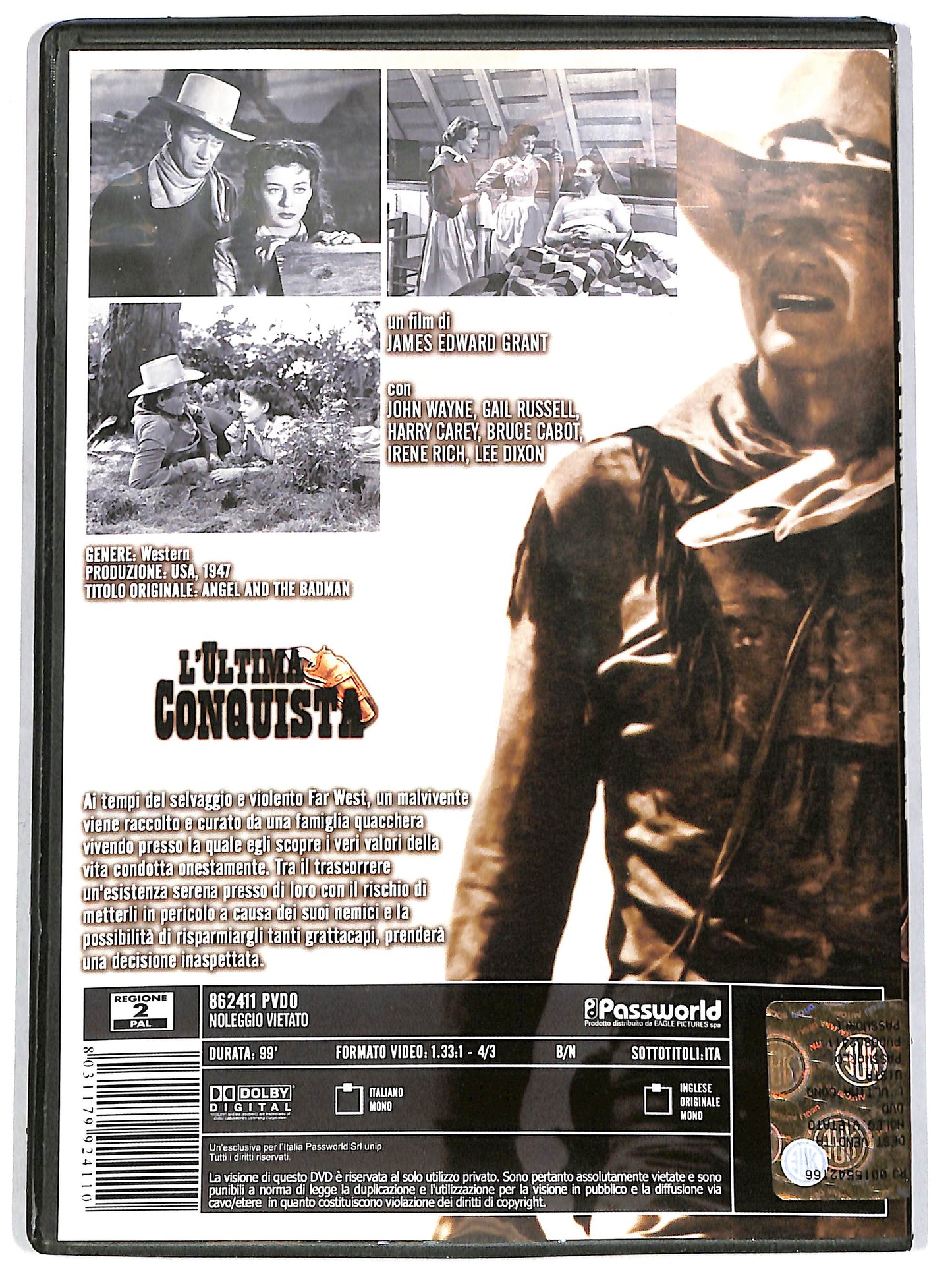 EBOND L'ultima conquista DVD D658950