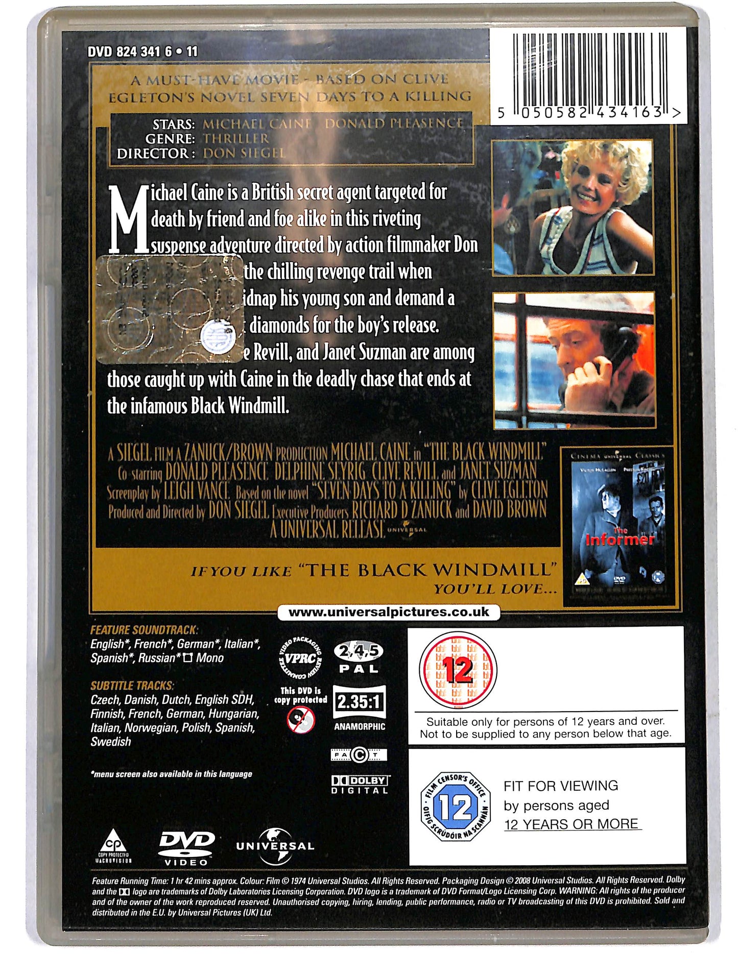 EBOND The Black Windmill DVD D659148