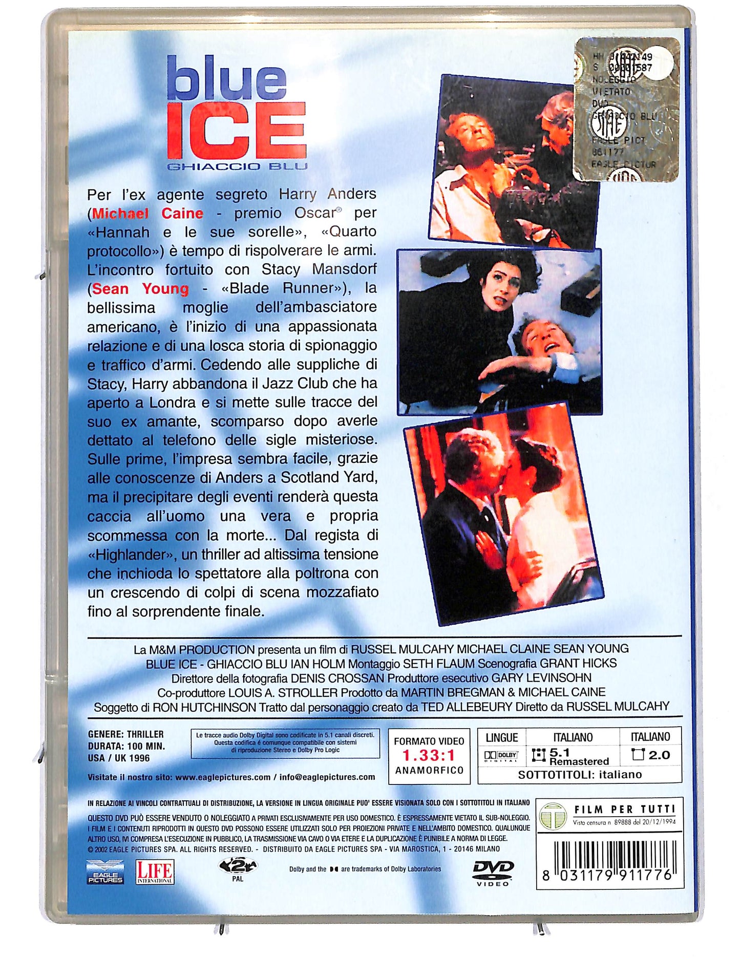 EBOND Ghiaccio blu slimcase DVD D659160