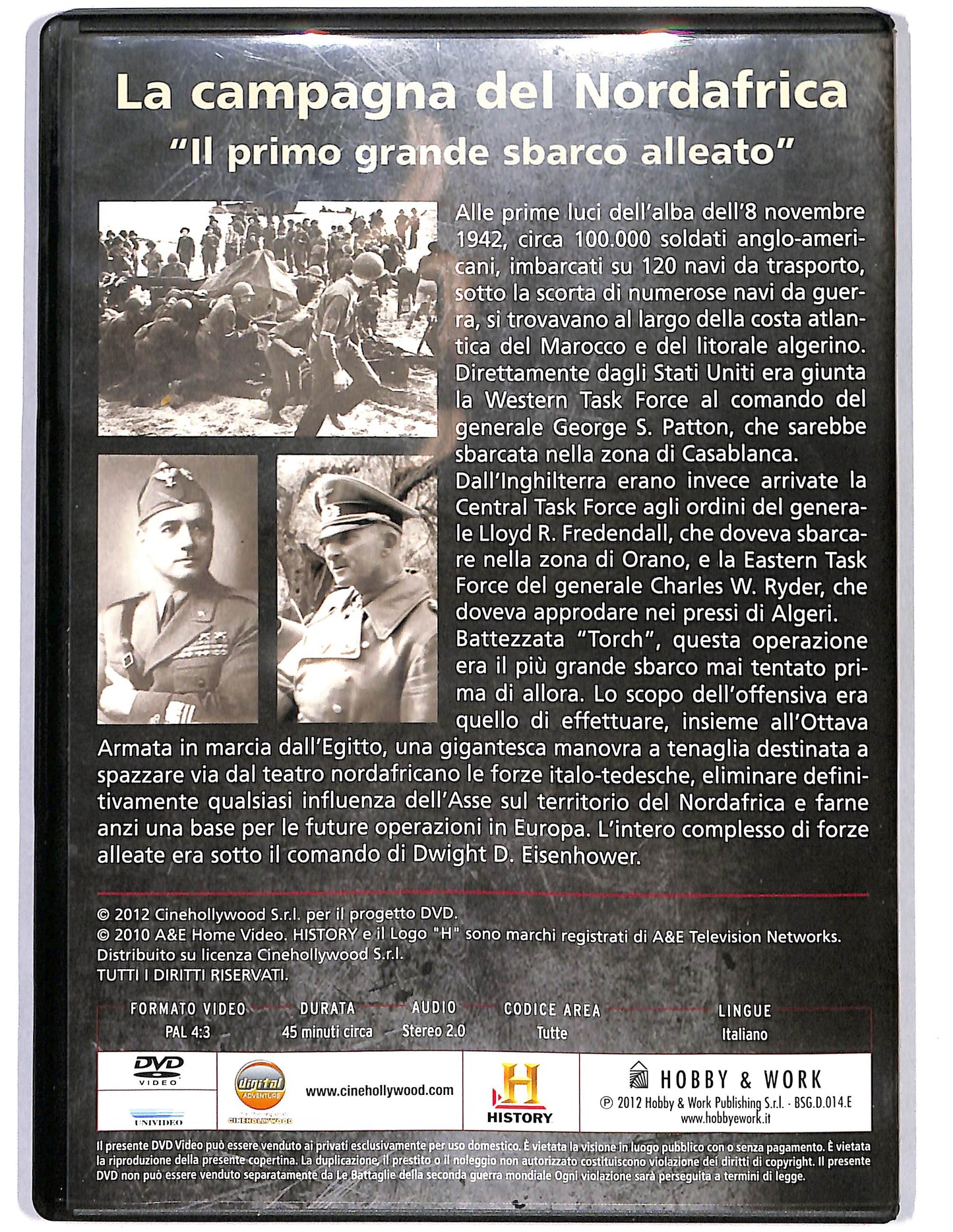 EBOND La campagna del Nordafrica EDITORIALE DVD D659452